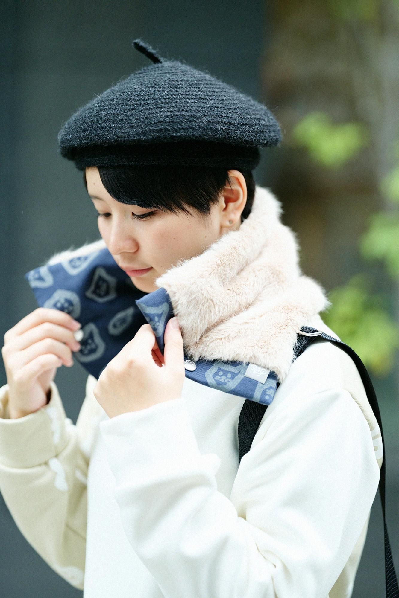 可逆的自行车脖子温暖/konnezu一遍又一遍地