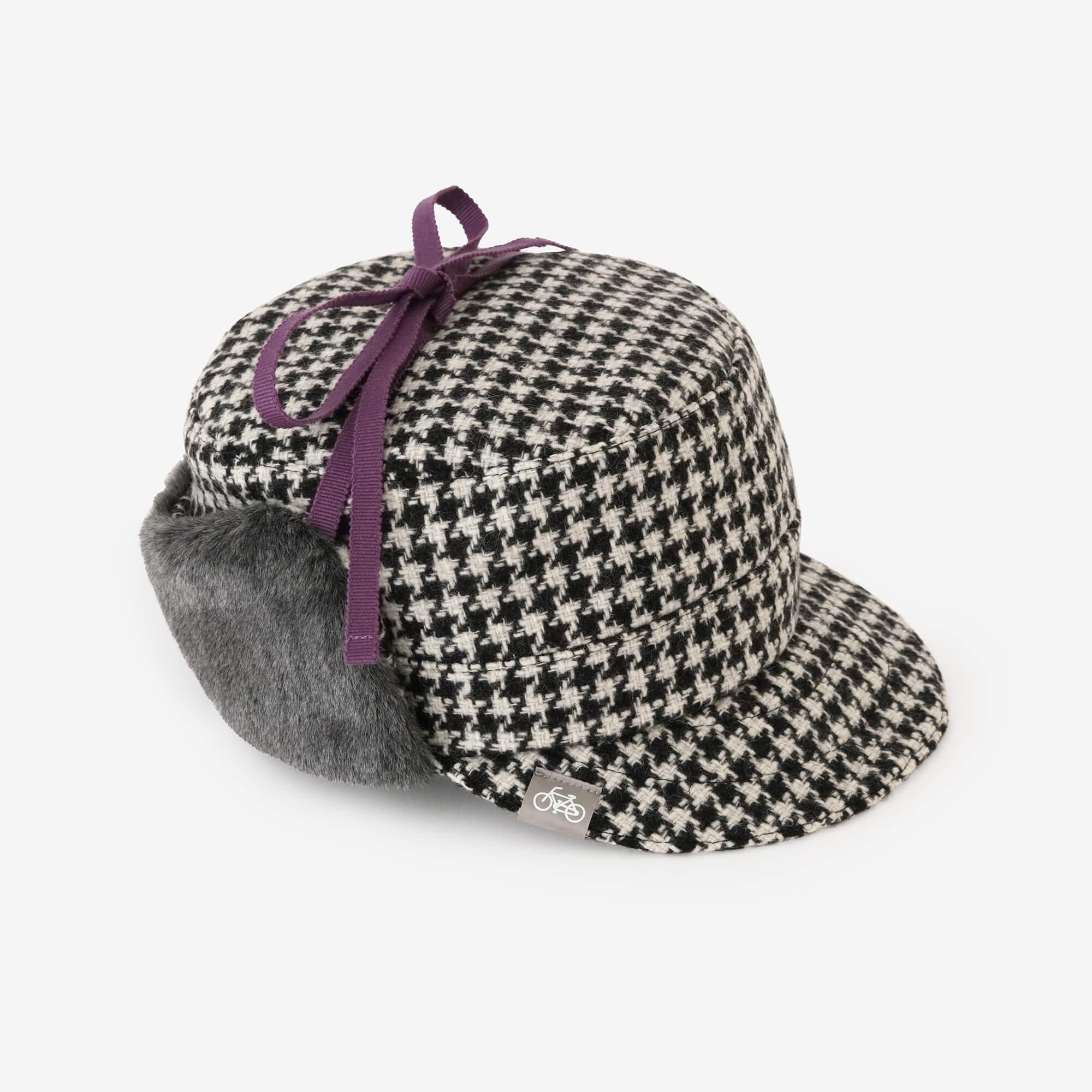 Nep Twill Boa BIKE CAP/Black Check×SO-SU-U