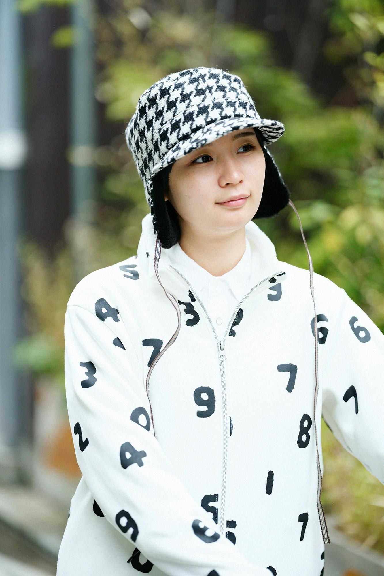 NEP Tweed Boa BIKE CAP/Schwarz kariert großSO-SU-U