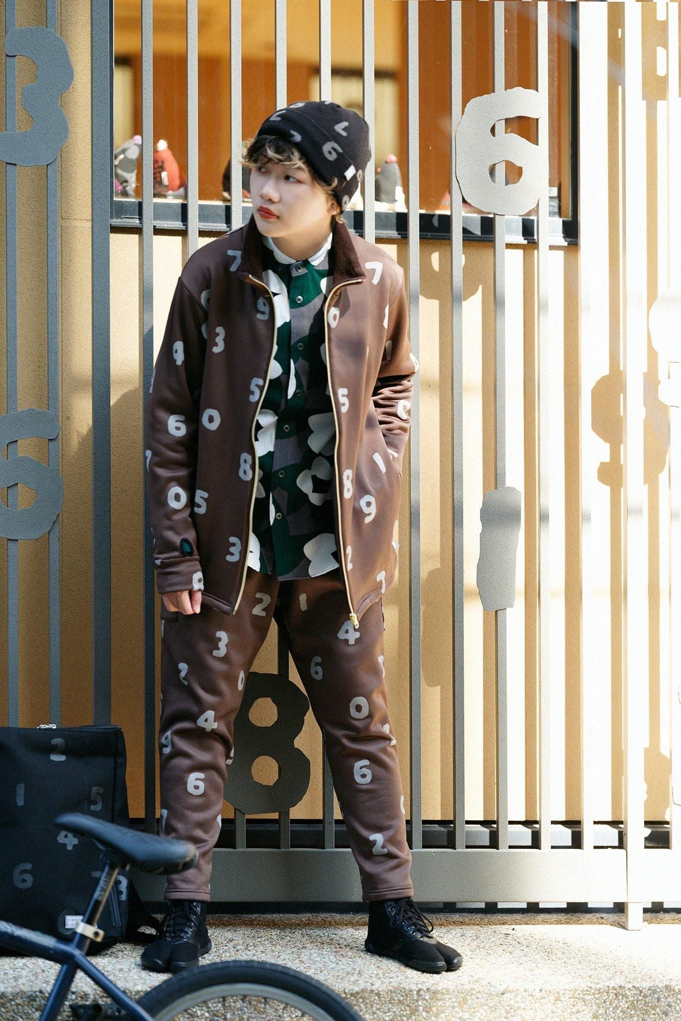 Chizimi Cotton 20/20 Stand Collar Long-sleeved Shirt/Dream