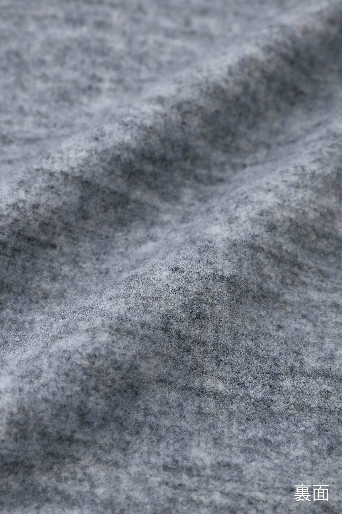 Trépie-twill doublée de toison H.W.s Cardigan / Navy Black x So-Su-U