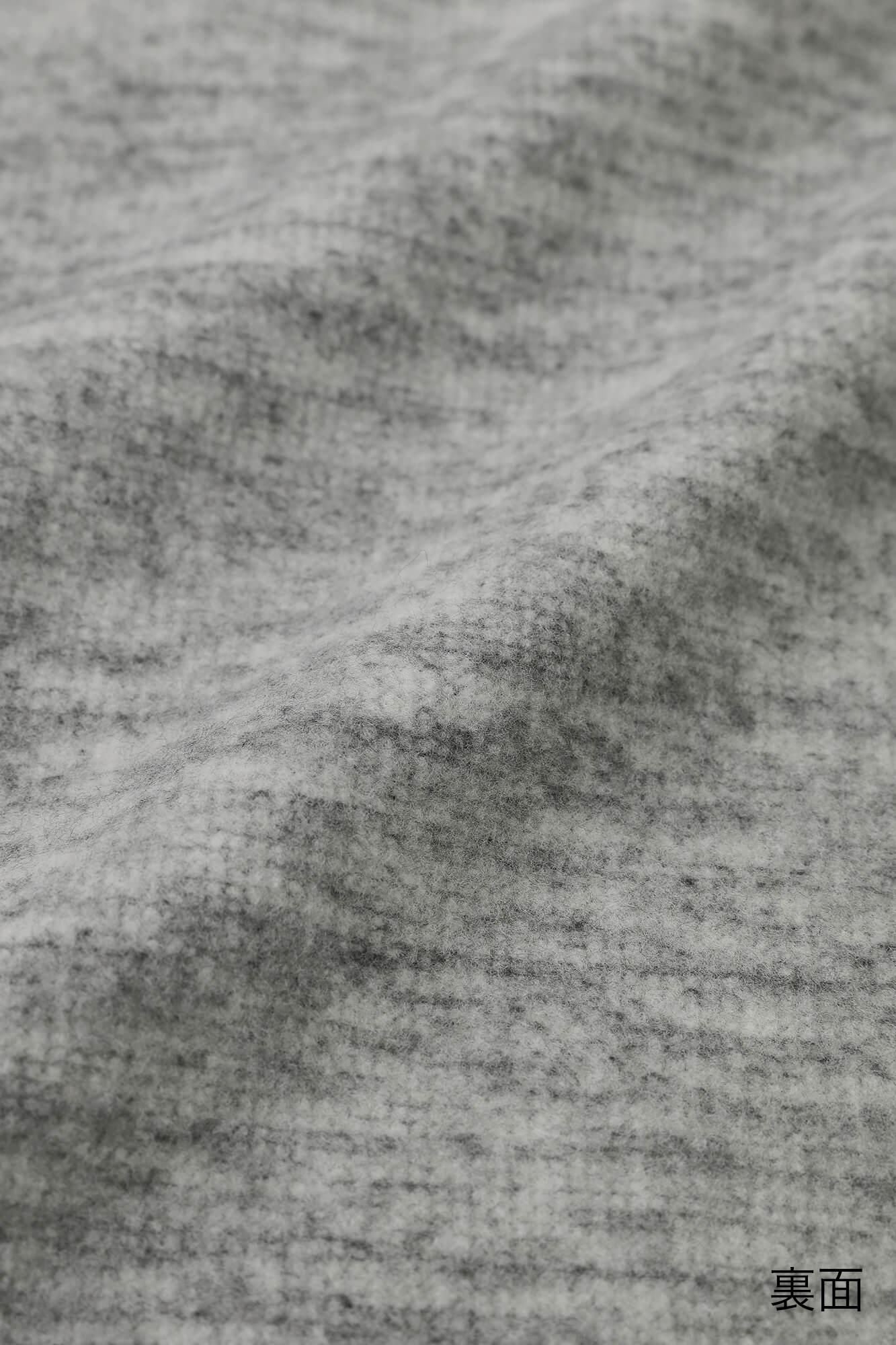 【◯预购】内起绒斜纹针织HWS 外套/白色・黑色×SO-SU-U十数(※预计于12月2日左右发货)