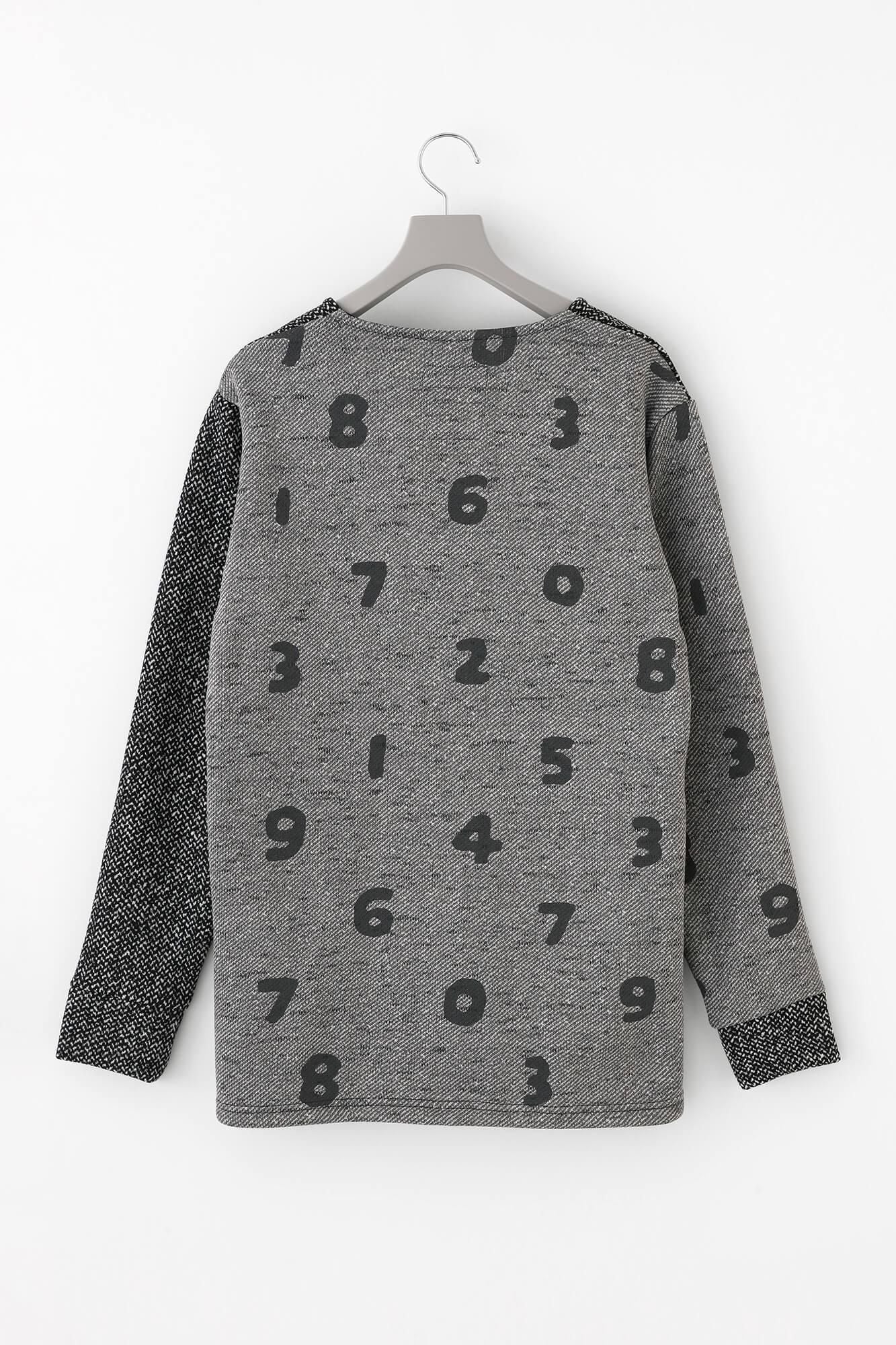 【◯预购】内起绒斜纹针织HWS 外套/白色・黑色×SO-SU-U十数(※预计于12月2日左右发货)