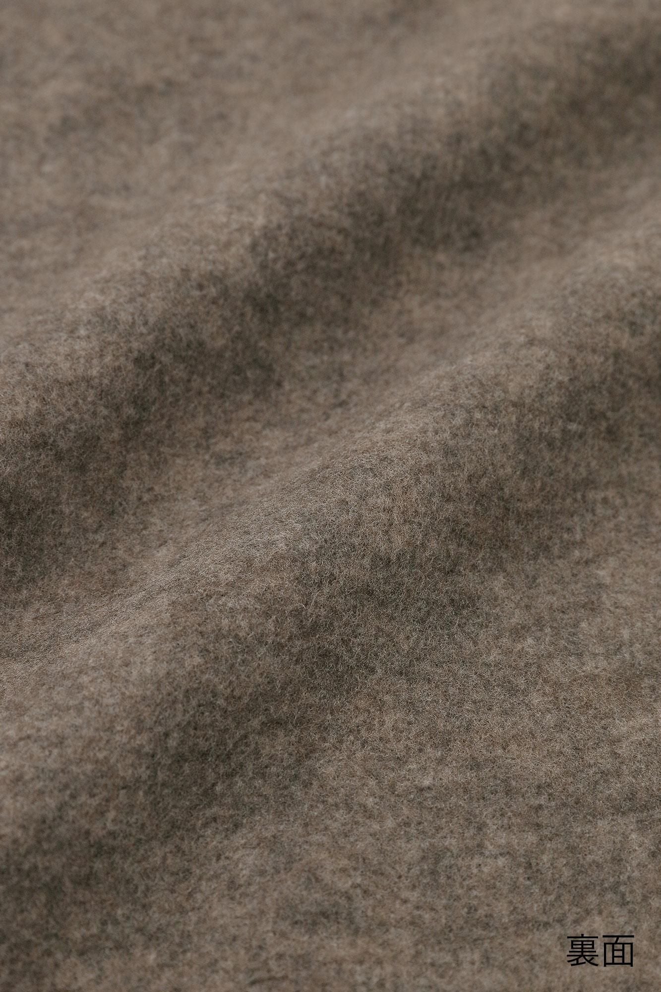 裏起毛ツイルニット ベスト/SO-SU-U 憲法色(けんぽういろ)