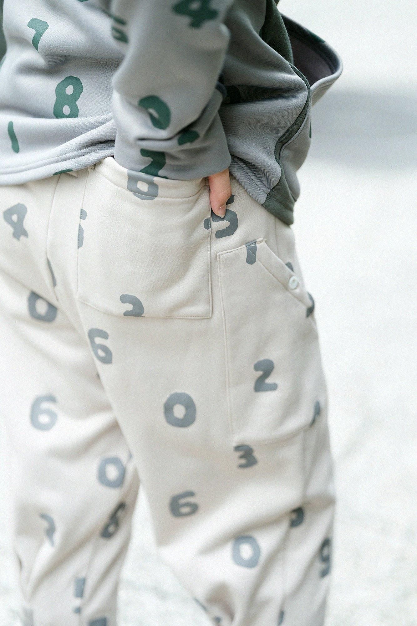 【◯预订】抓绒内衬 BIKE Jodhpur/SO-SU-U 灰白色(*预计12月2日左右发货)