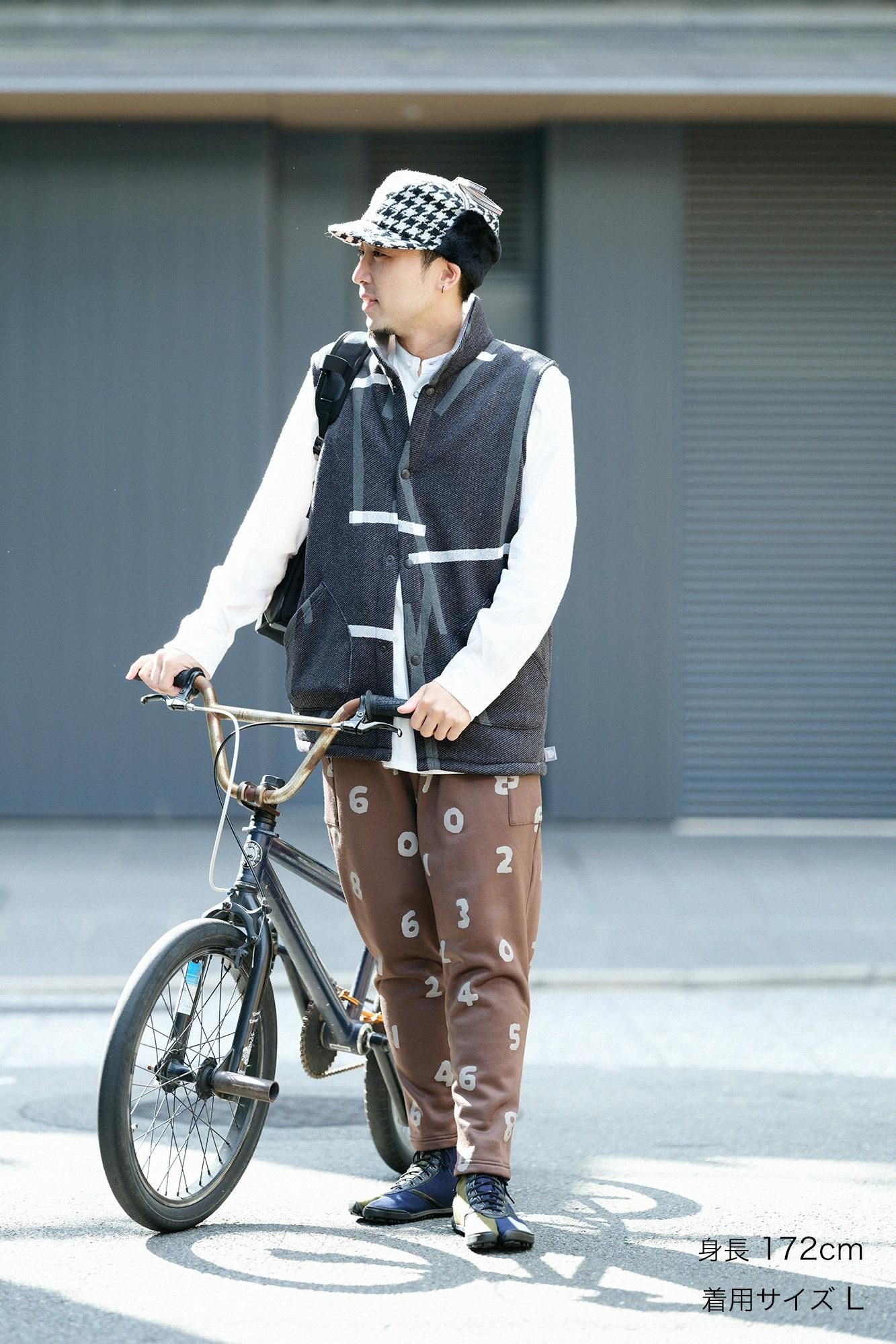 Fleece Brushed Lining Fleece BIKE Jodhpur/SO-SU-U Brown