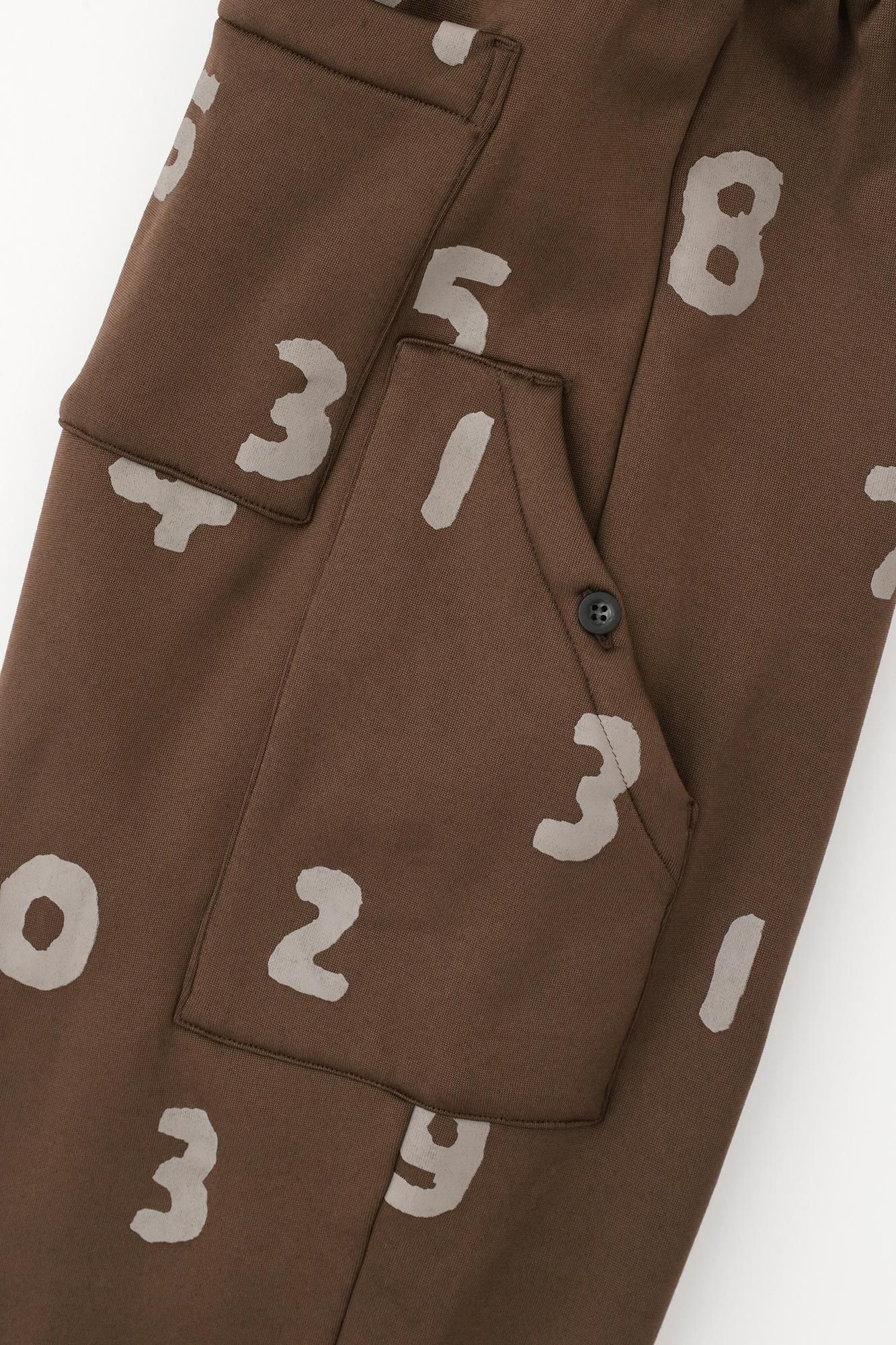 Fleece Brushed Lining Fleece BIKE Jodhpur/SO-SU-U Brown