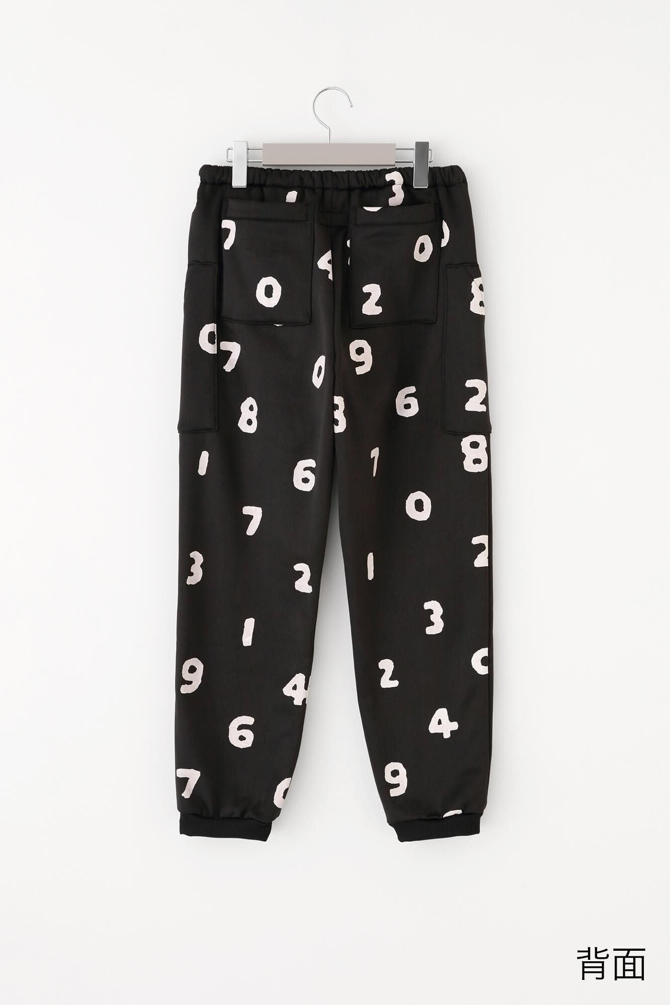 裏起毛フリース BIKEパンツ/SO-SU-U 濡羽色(ぬればいろ)