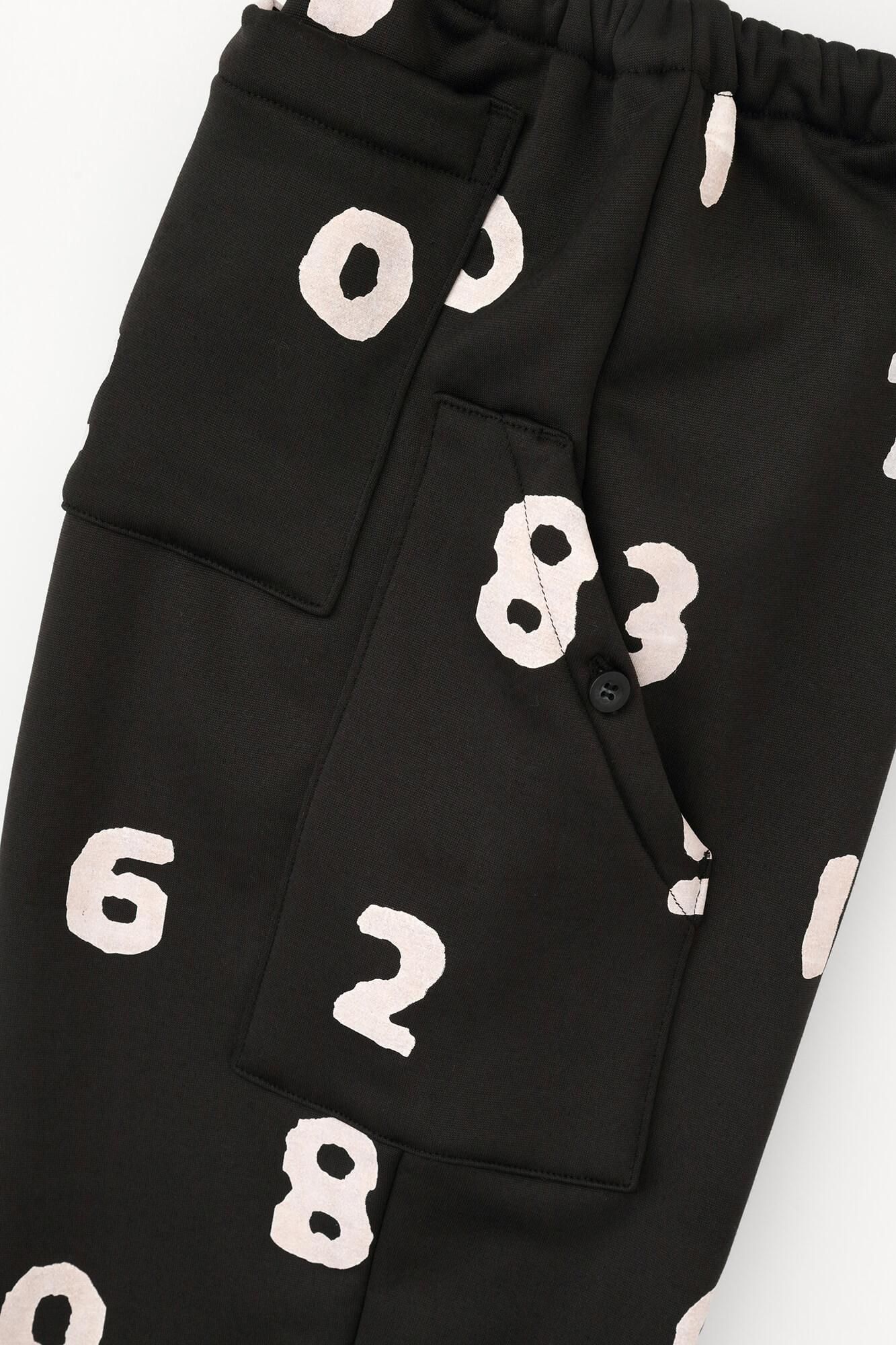 裏起毛フリース BIKEパンツ/SO-SU-U 濡羽色(ぬればいろ)