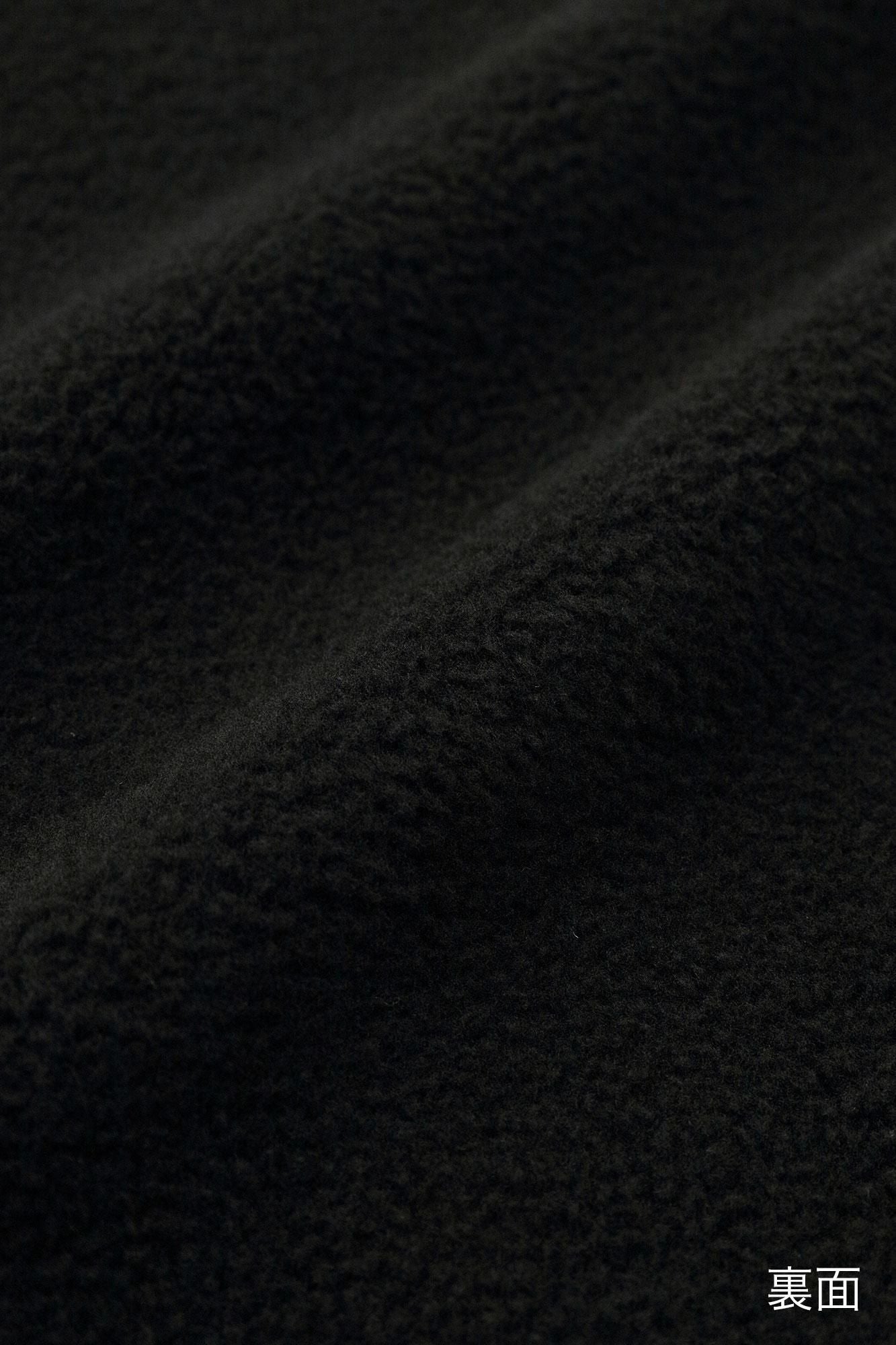 Fleece Brushed Lining H.W.S ZIP UP Blouson/SO-SU-U Black