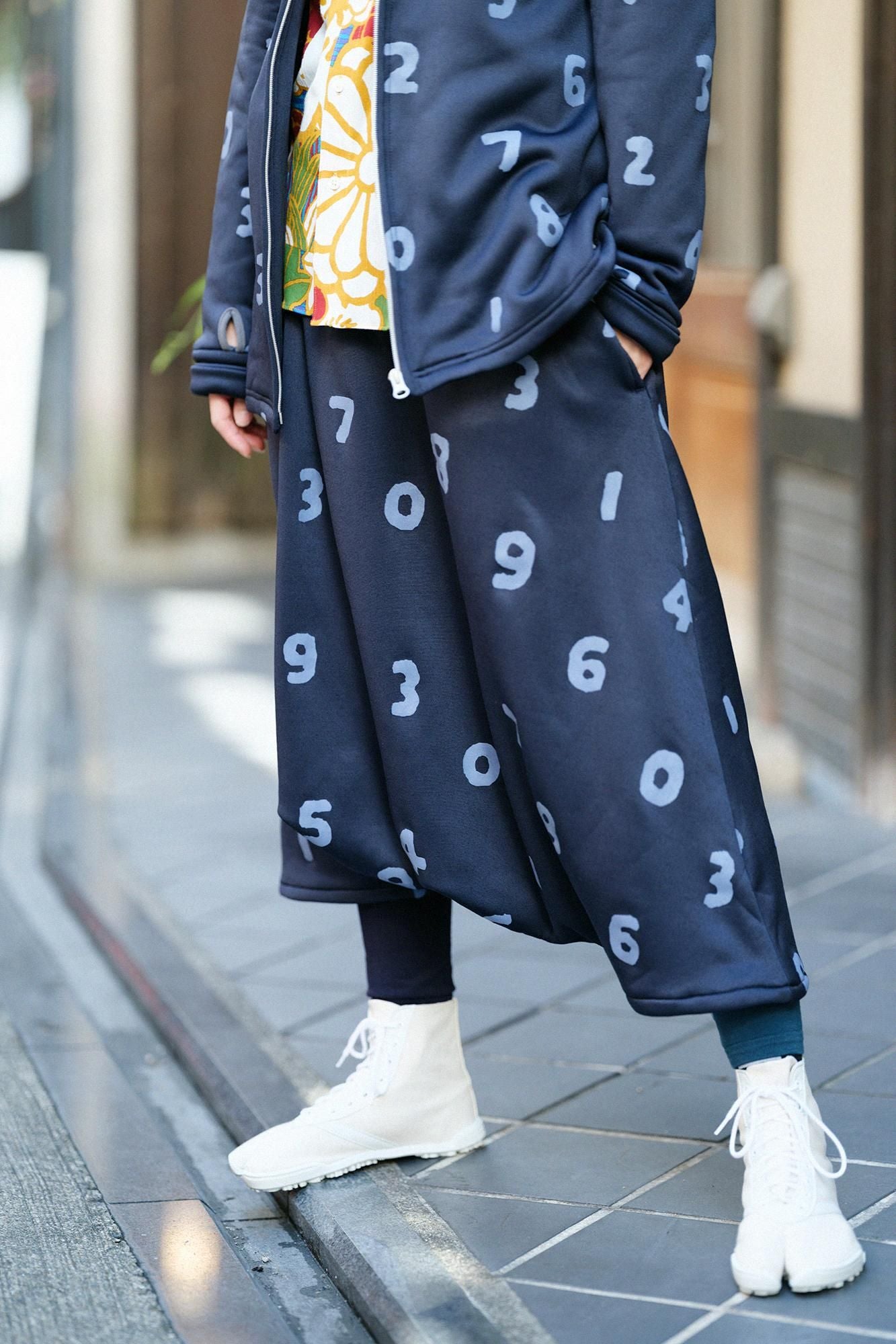 Fleecefutter Daimonjiyama/SO-SU-U Tiefes Marineblau