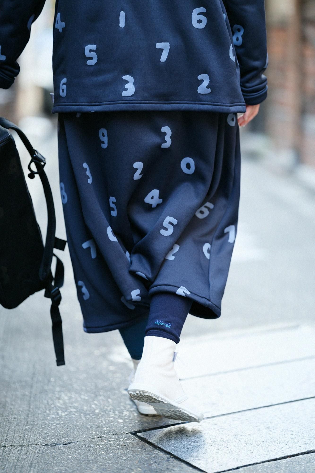 Fleecefutter Daimonjiyama/SO-SU-U Tiefes Marineblau