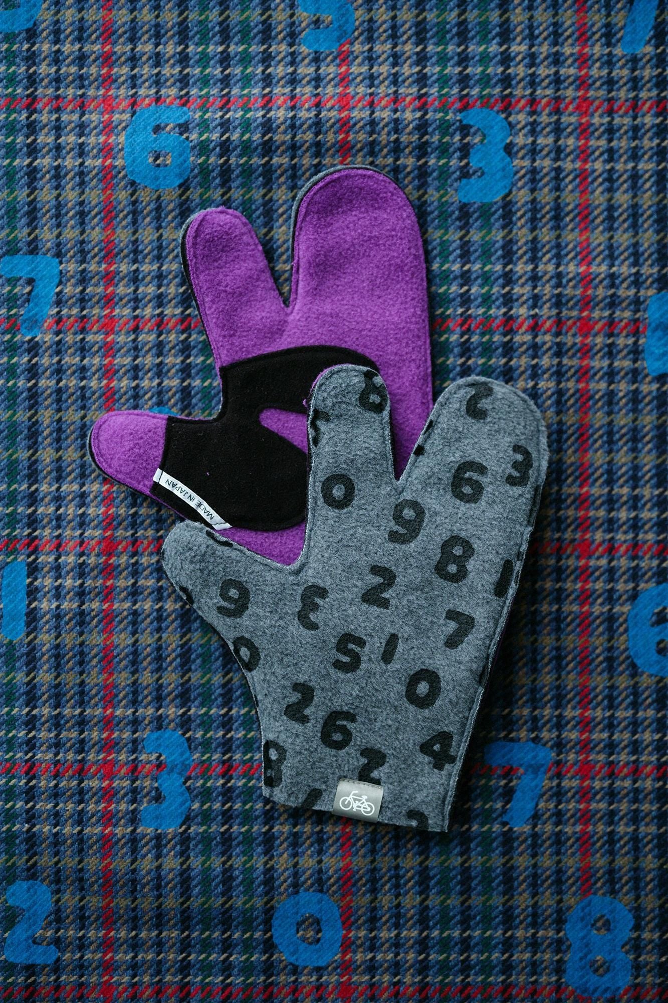 三指手套 touch/SO-SU-U十數 昆 上下 灰色