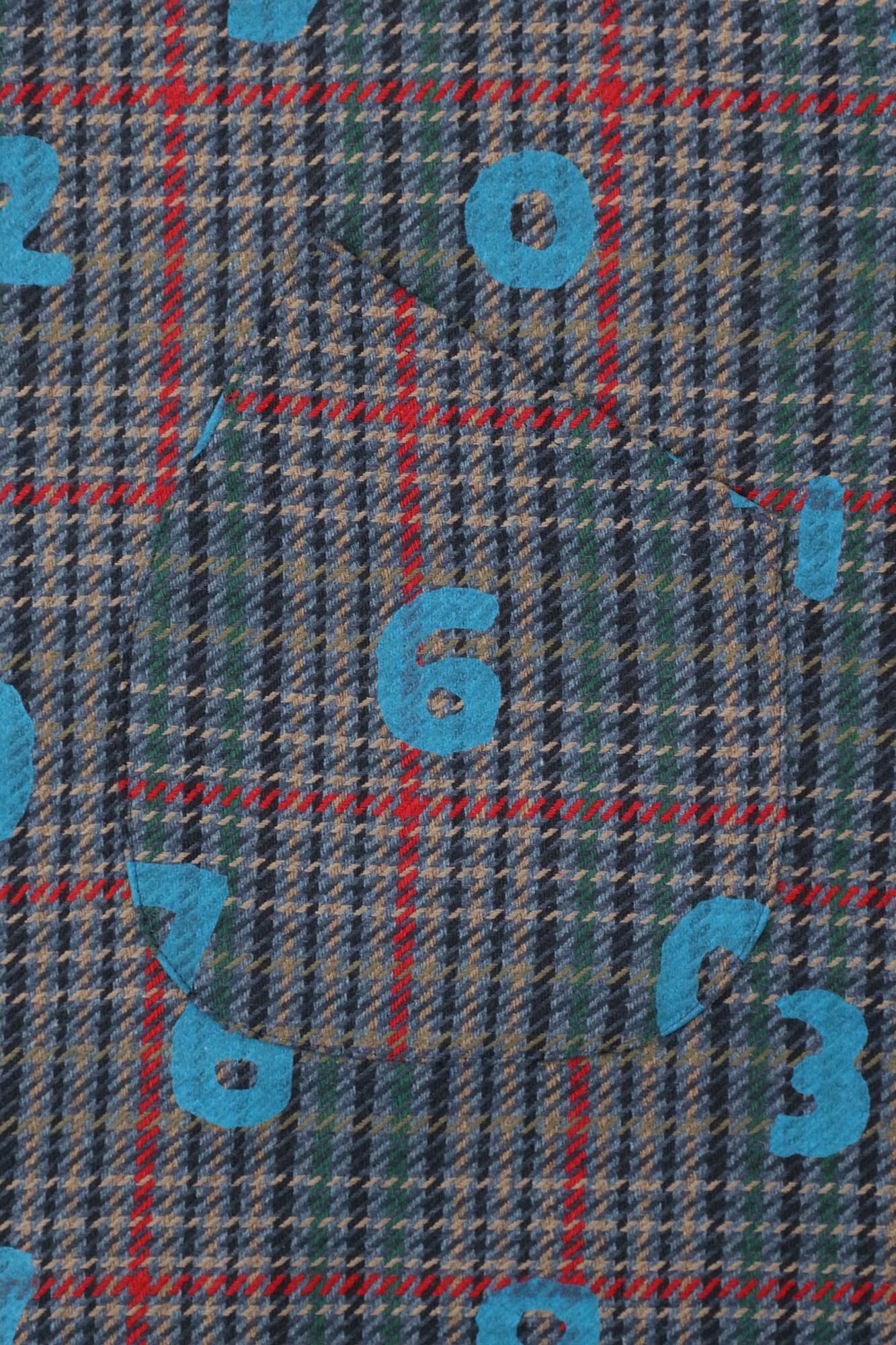 BALLI斜紋織 BIKE斗篷/SO-SU-U十數和留白 海軍藍格紋