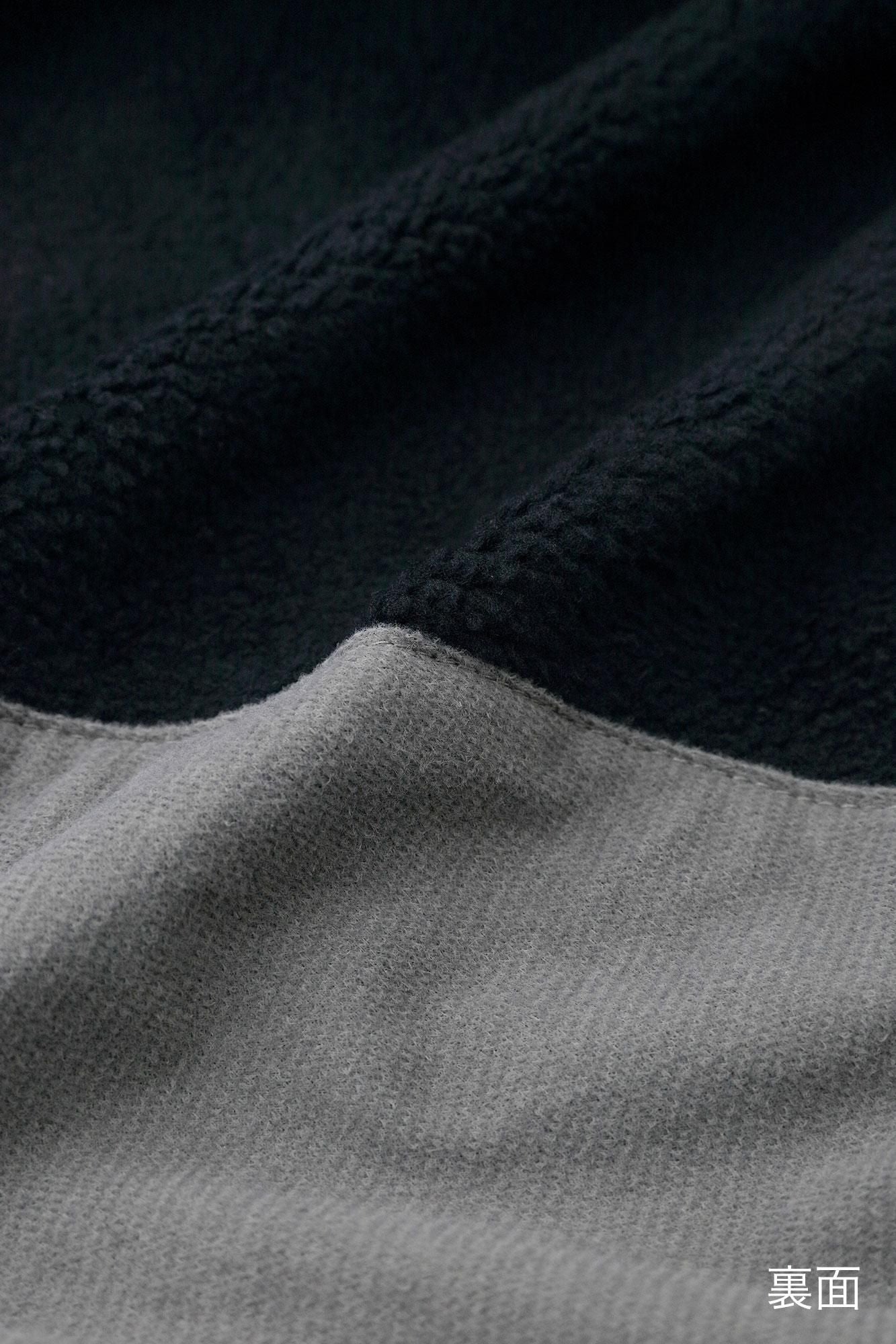 기모후리스 ZIP UP파카/SO-SU-U 짙은 남색