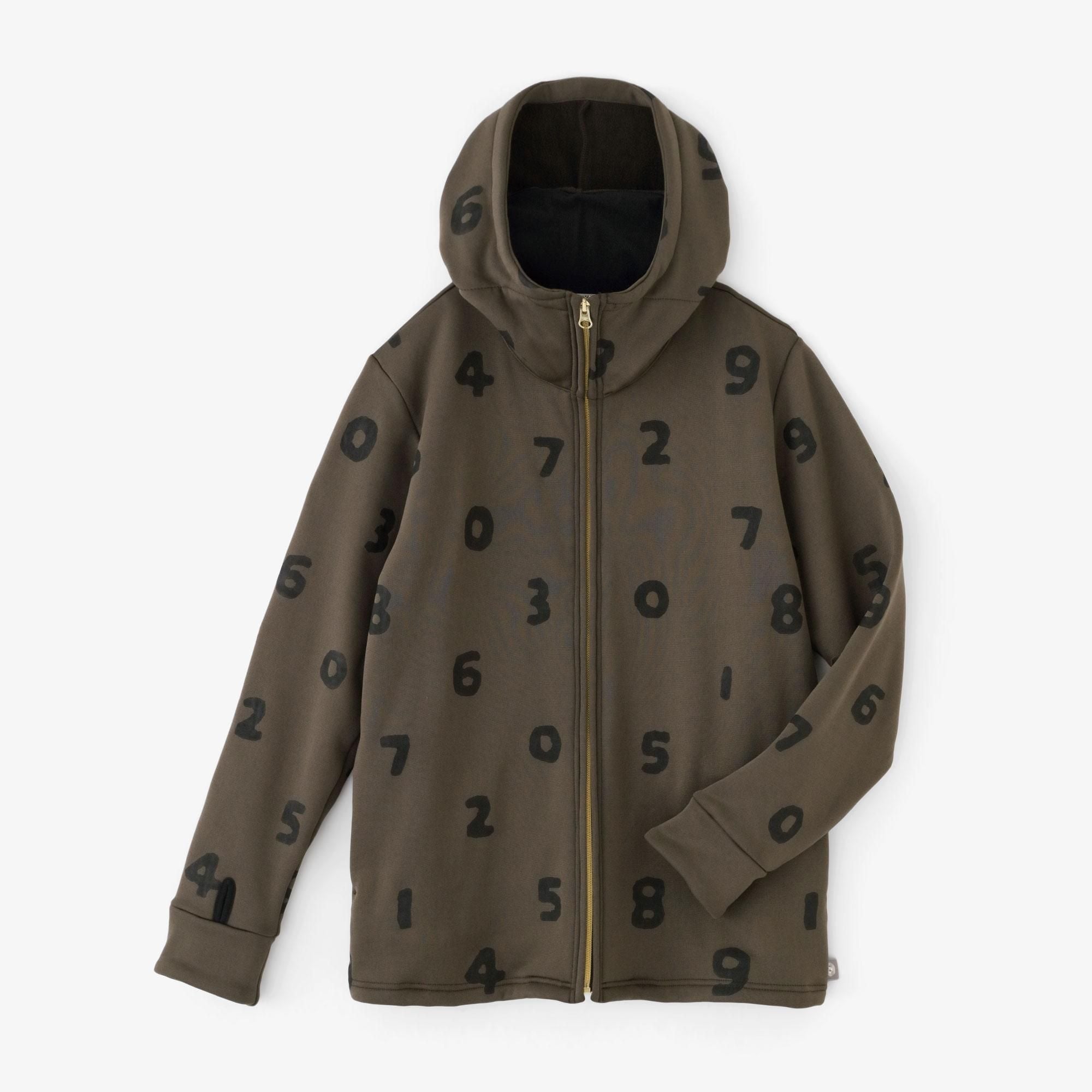 【◯预购】内起绒抓绒ZIP UP连帽外套/SO-SU-U十数深茶色(※预计于12月2日左右发货)