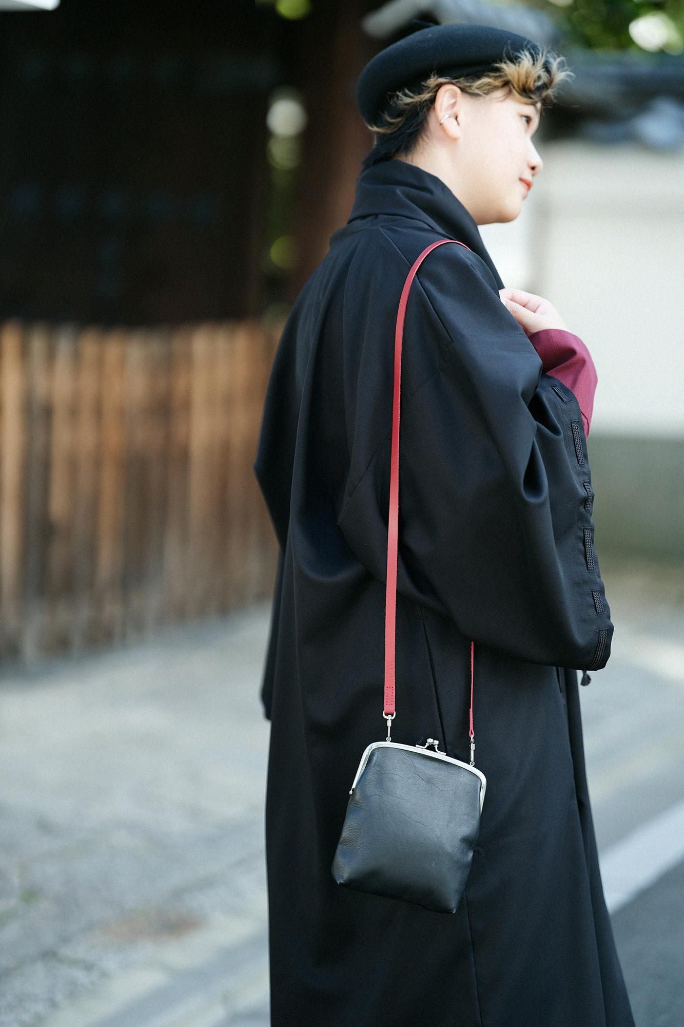 Leder-Schultergurt für Tasche 110 cm/Kokihi