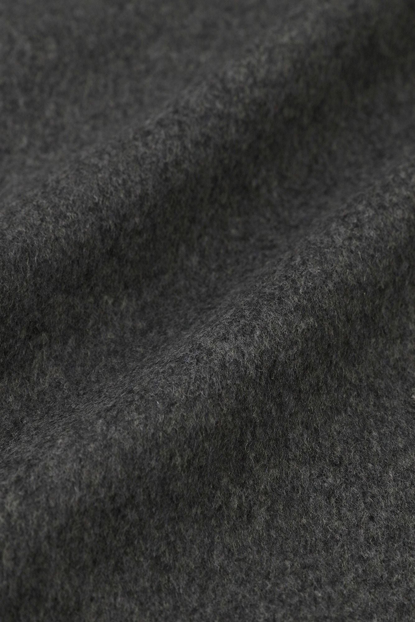 Super 120's Wool S.C. Long Coat 2.0 / Dark Ash (Koihai) x Koihai