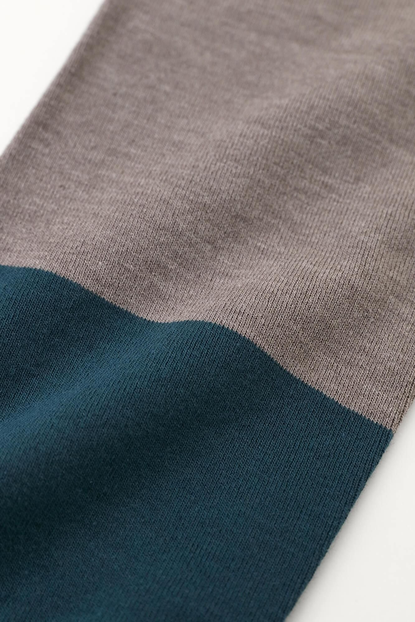 C.C deportare 內搭褲・腳踝長度/石灰色×深海軍藍