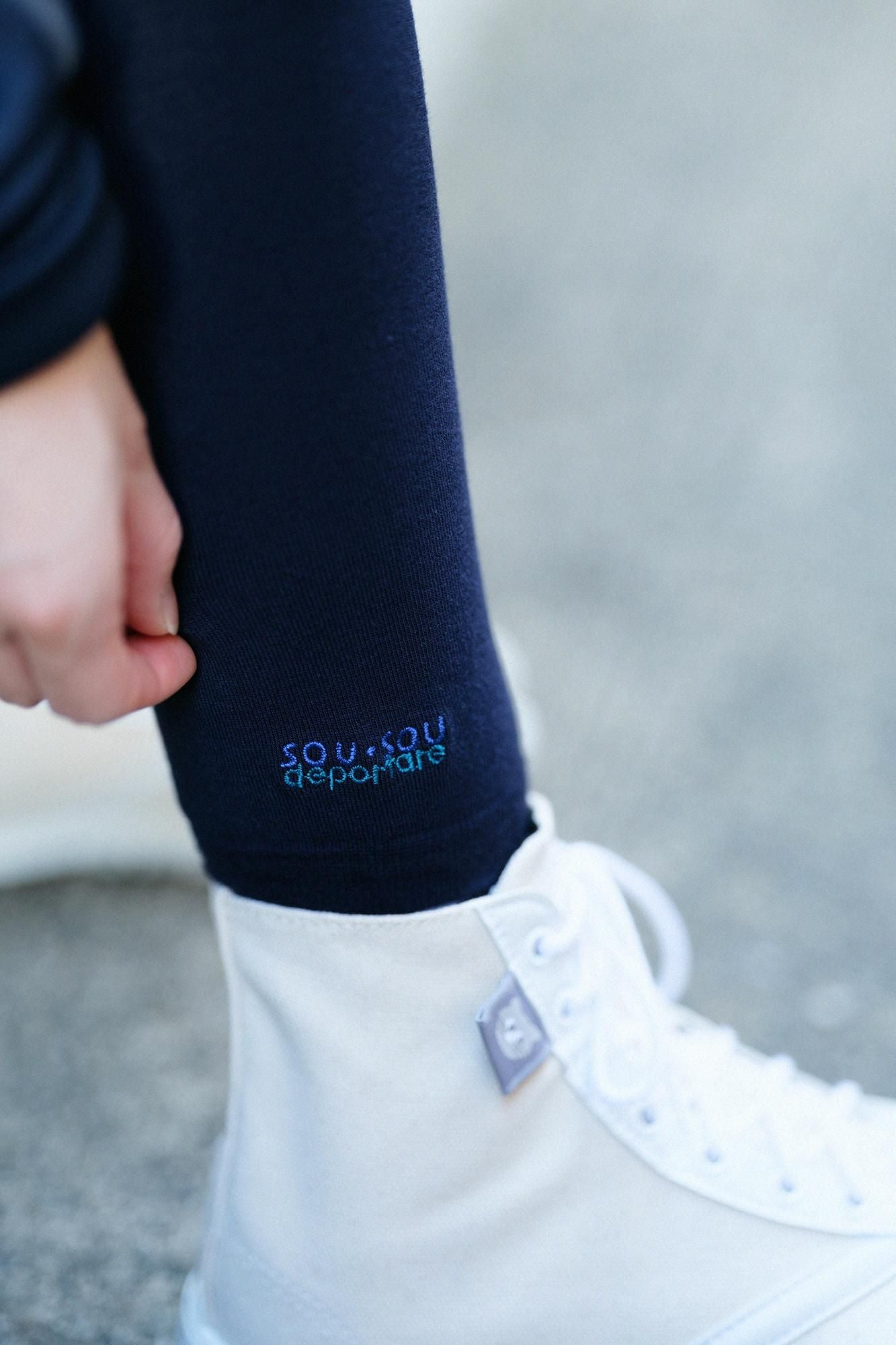 T.C Deporare Leggings / Navy x Deep Marine