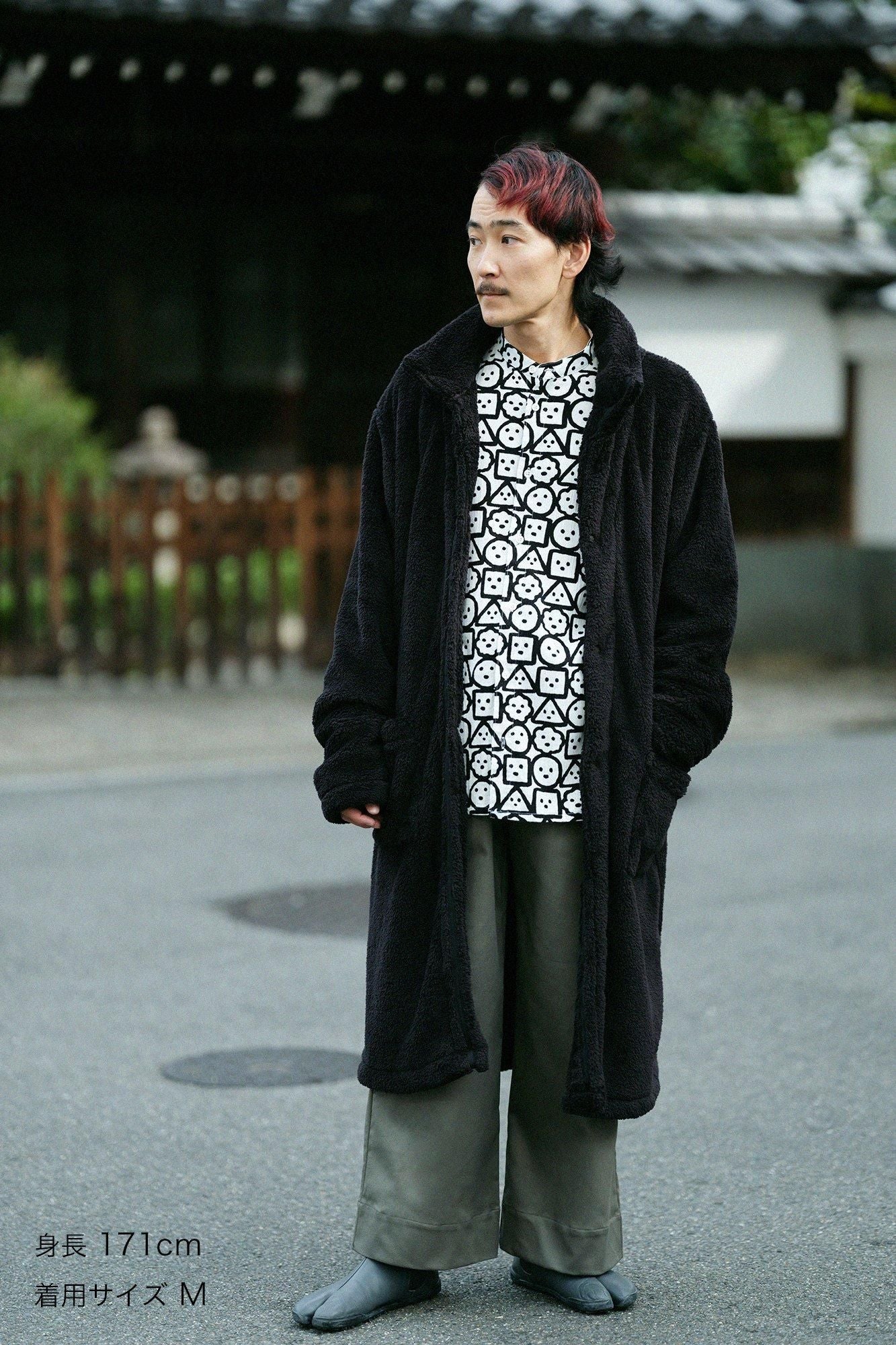 【預購】彈性緞面 闊腿褲/灰汁色(※預計於12月9日左右發貨)