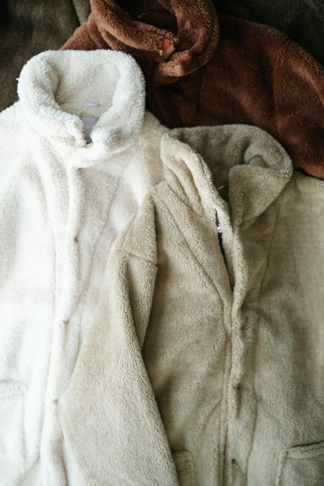 【Pre-order】Boa Robe/Creamy-white(※Scheduled to be shipped around Dec 9)