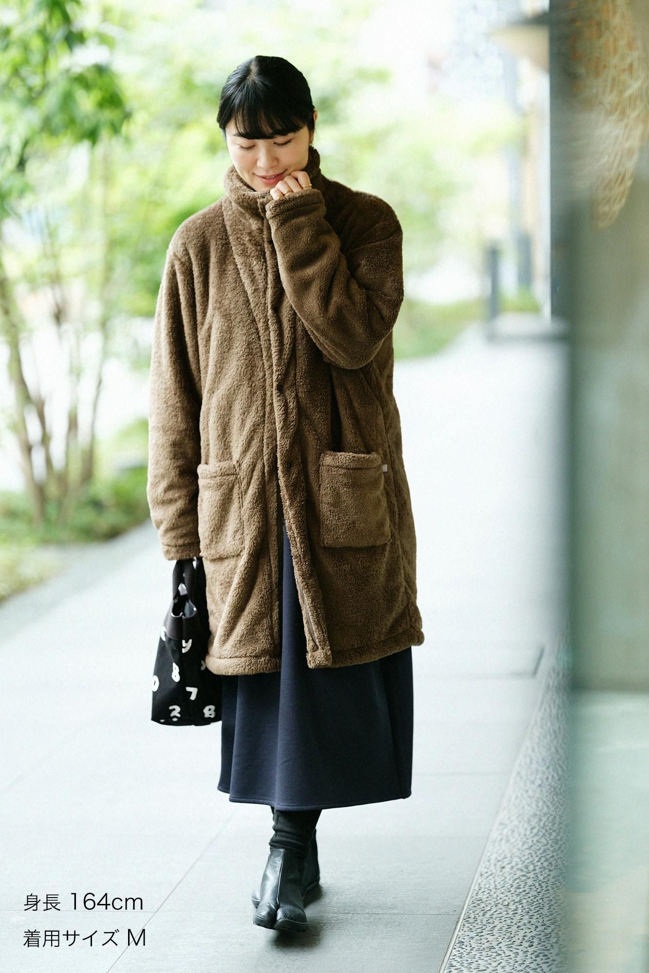 【Pre-order】Boa Robe/Deep Tea Brown(※Scheduled to be shipped around Dec 9)