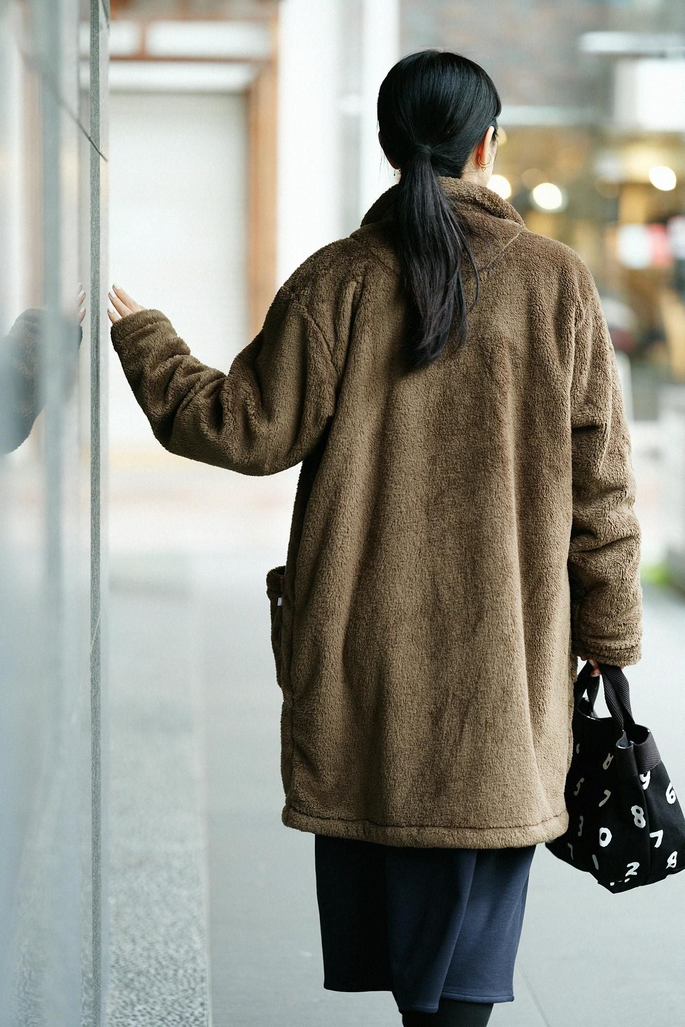 【Pre-order】Boa Robe/Deep Tea Brown(※Scheduled to be shipped around Dec 9)
