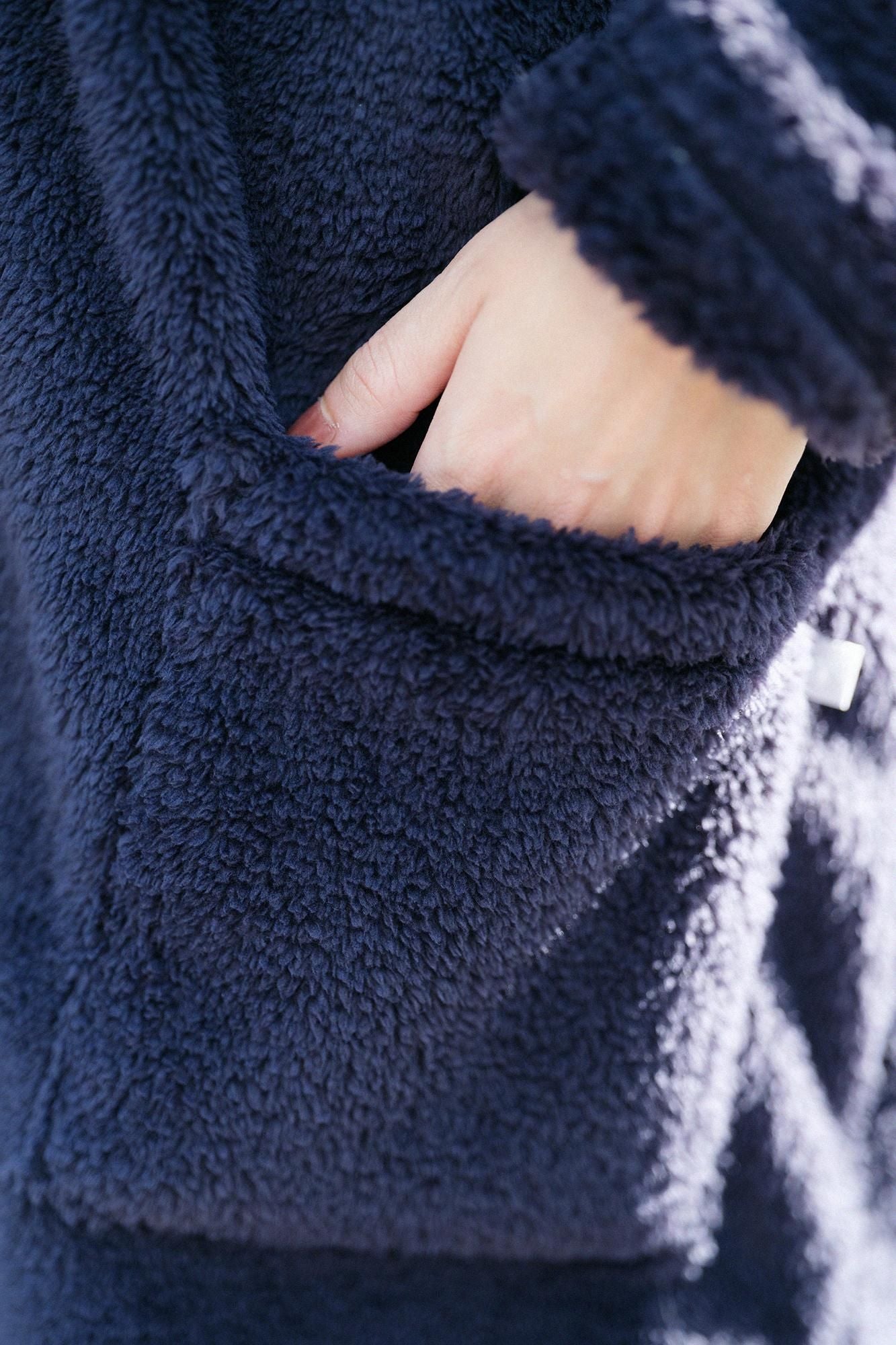 【Pre-order】Boa Robe/Dark Blue2(※Scheduled to be shipped around Dec 9)