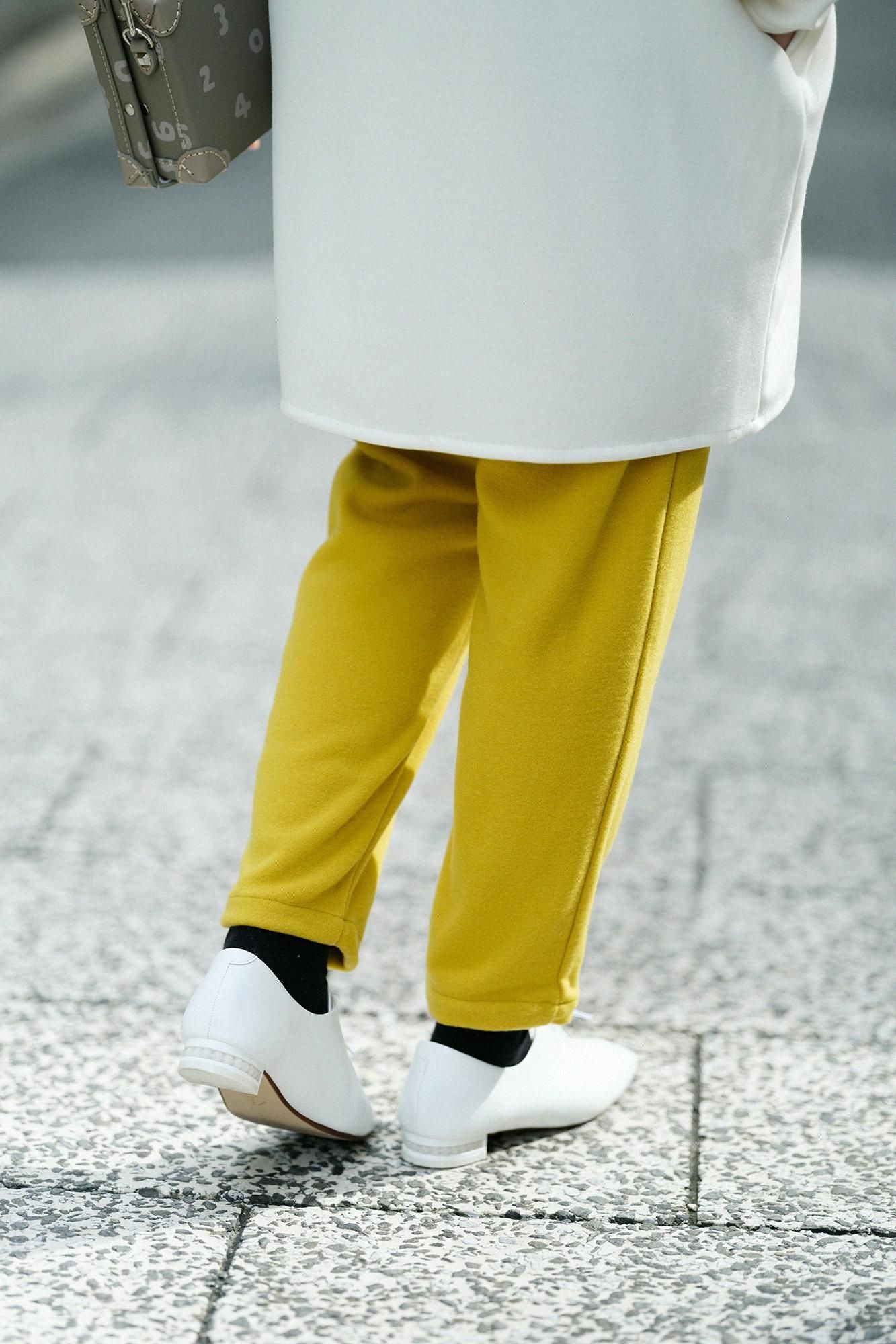 【online한정】멜턴이지 테이퍼드 팬츠 이지 테이퍼드 팬츠/danpopoiro