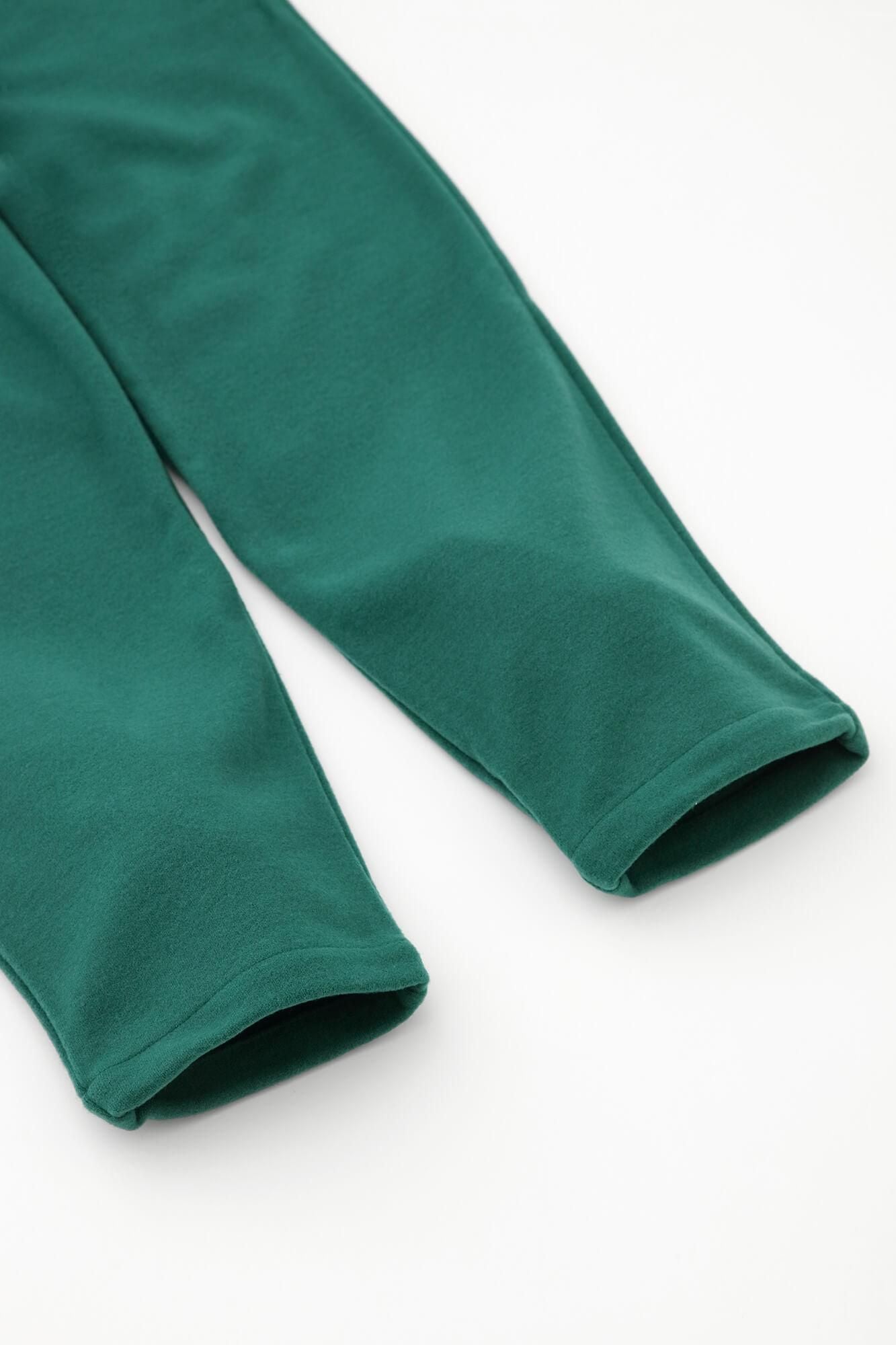 멜턴이지 테이퍼드 팬츠 이지 테이퍼드 팬츠/짙은 초록색