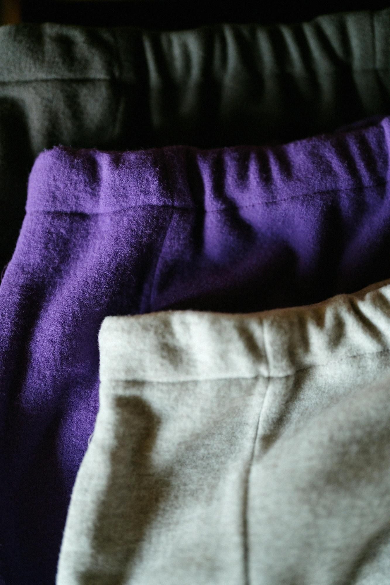 Melton glatter enger Rock/Edomurasaki