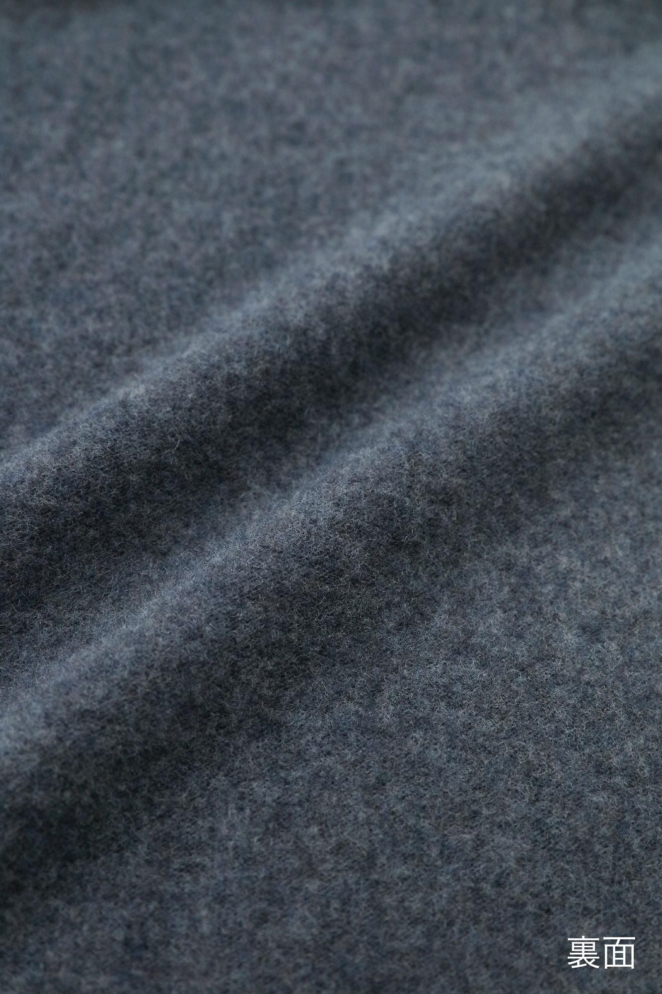 【预订】抓绒内衬、精纺阿美、颈带拉链/蓝棕色(*预计11月25日左右发货)