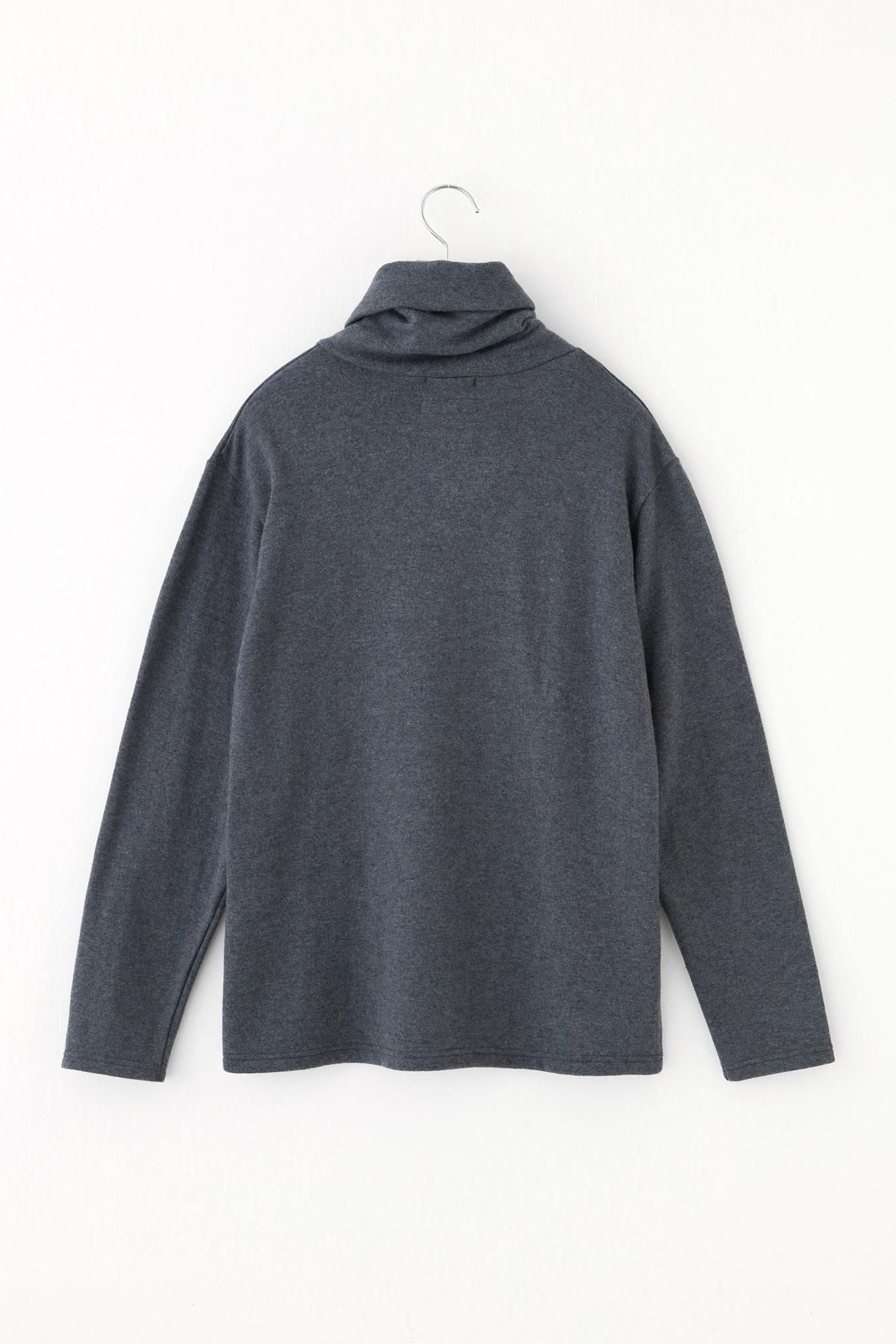 【预订】抓绒内衬、精纺阿美、颈带拉链/蓝棕色(*预计11月25日左右发货)