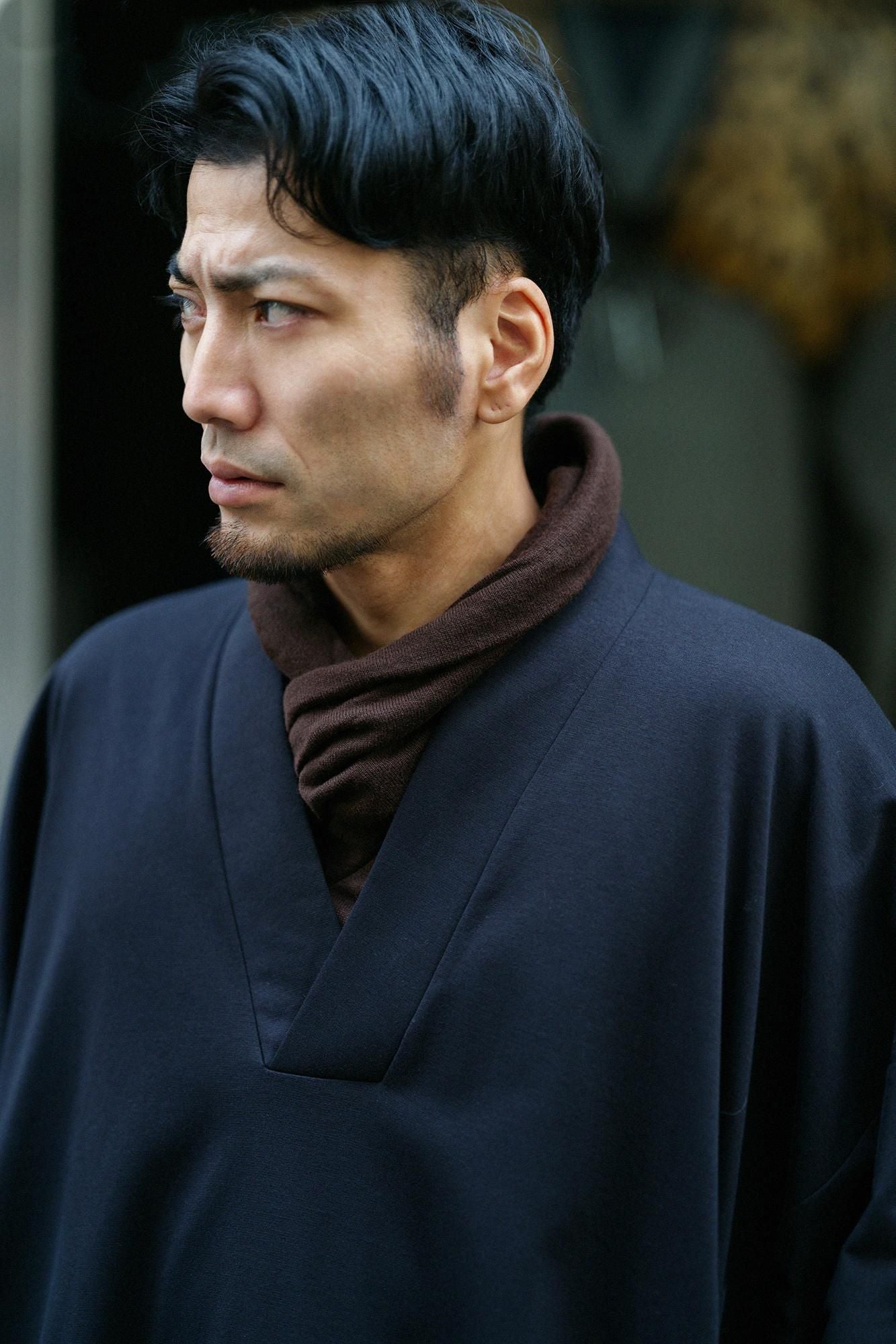 両面編(りょうめんあみ) 長風靡(ながふうび)/濡羽色(ぬればいろ)