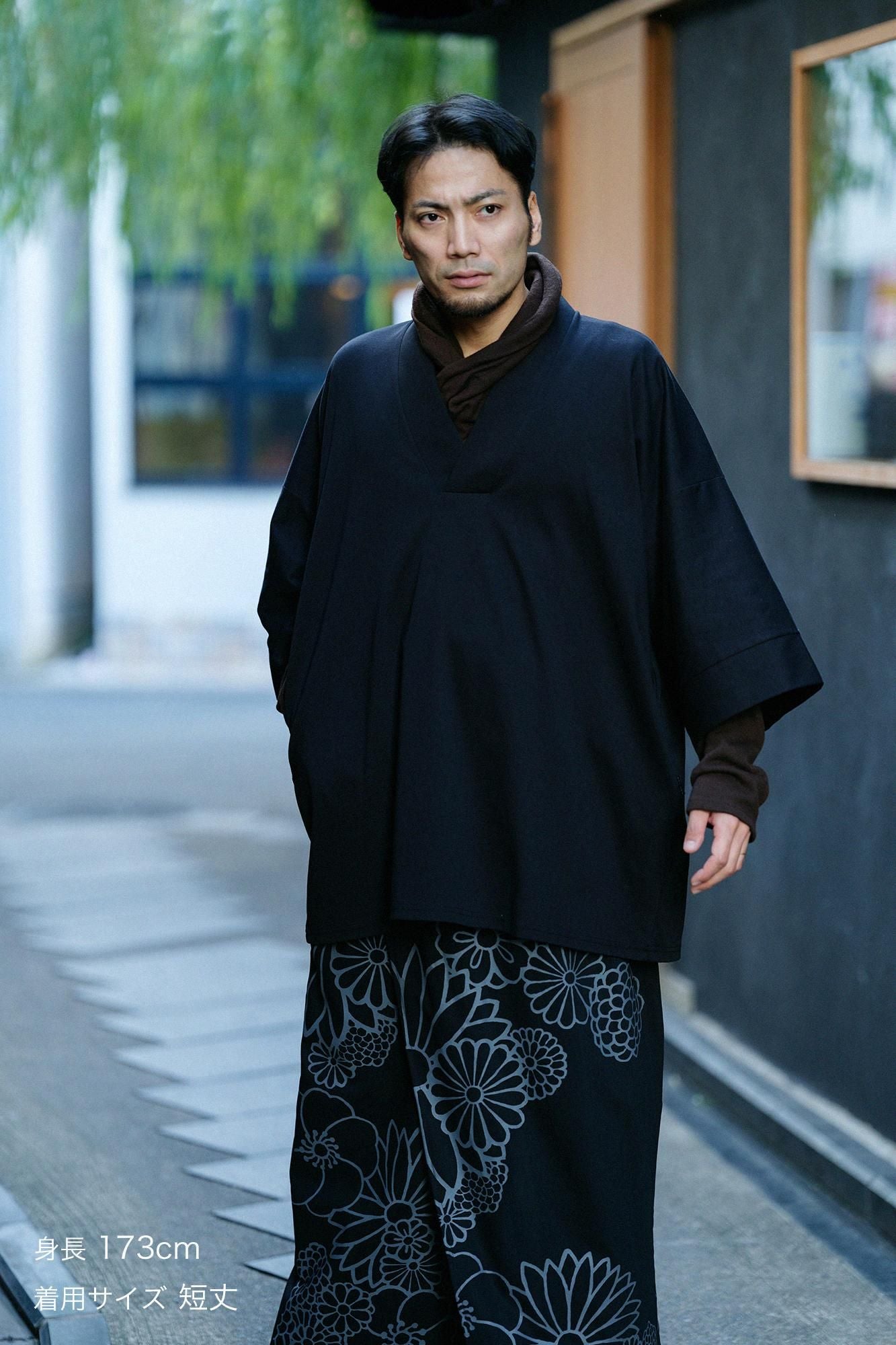 両面編(りょうめんあみ) 長風靡(ながふうび)/濡羽色(ぬればいろ)