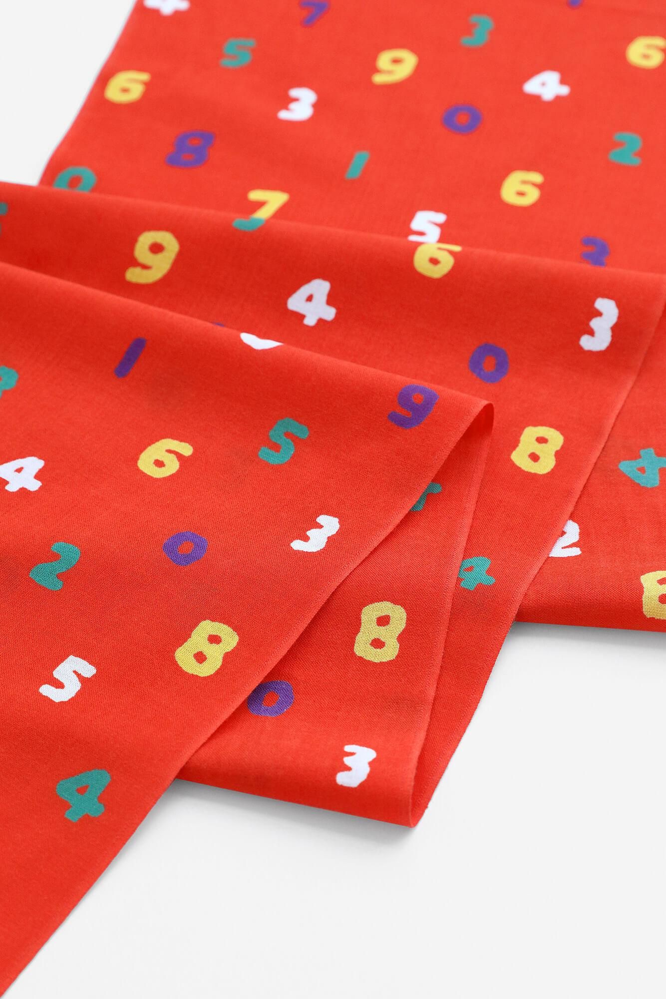 Nach Gewicht verkaufte Textilien (Ise-Baumwolle Tenugui)/SO-SU-UFünf Elemente (Gogyo) Feuer (hi) <50cm>