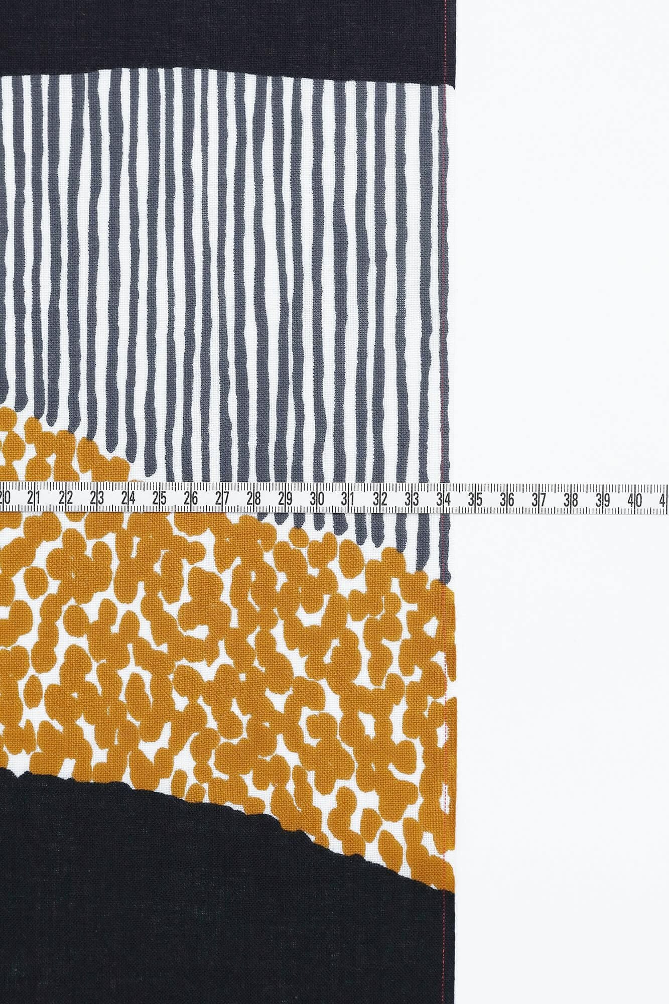 Textilien nach Gewicht verkauft (Ise-Baumwolle Tenugui) / Higashiyama Sanjuroppou Goldenes Feld (Koganetake) <50 cm>