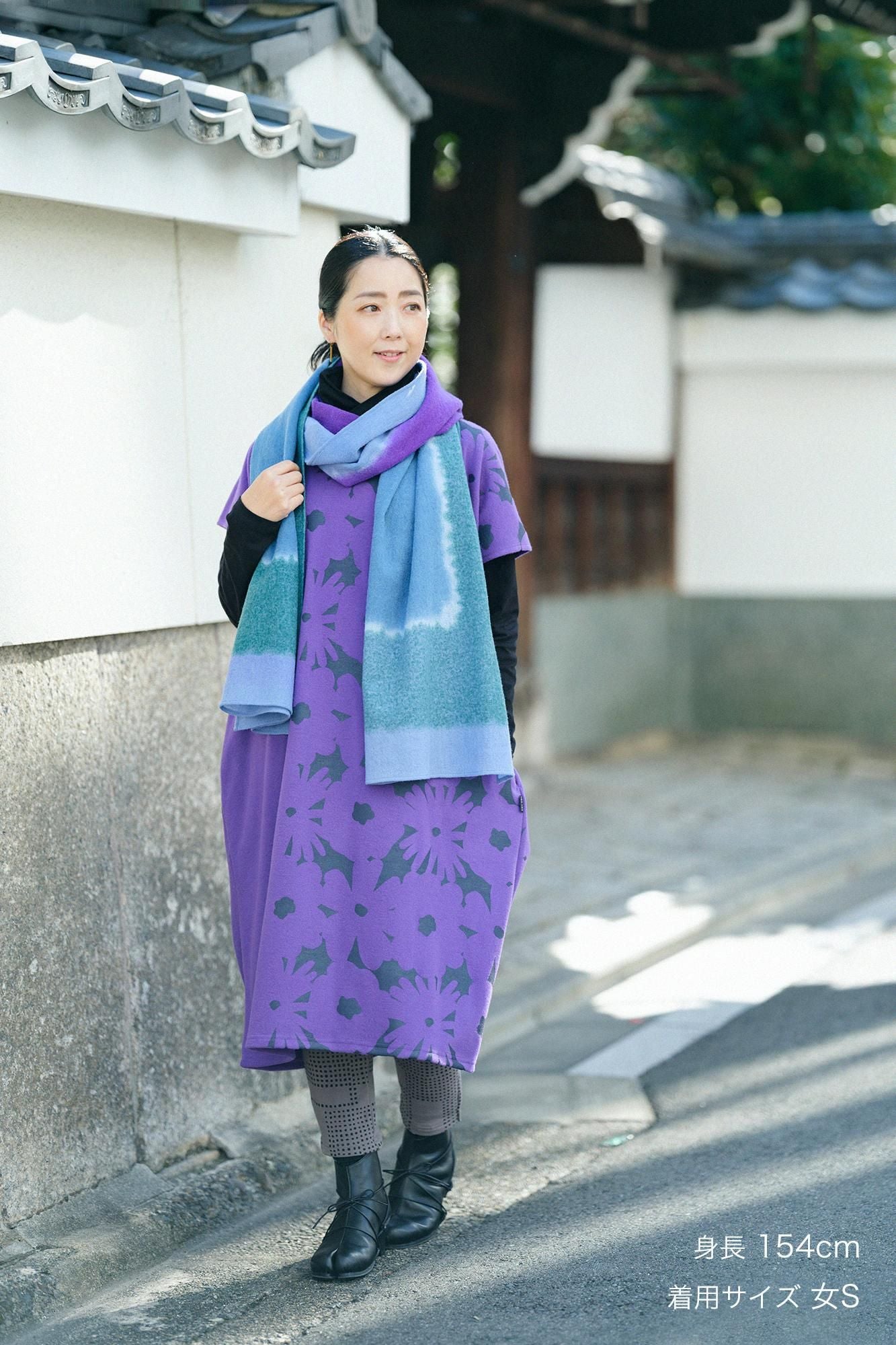 裏毛 窄版細腿褲/影 棕灰色