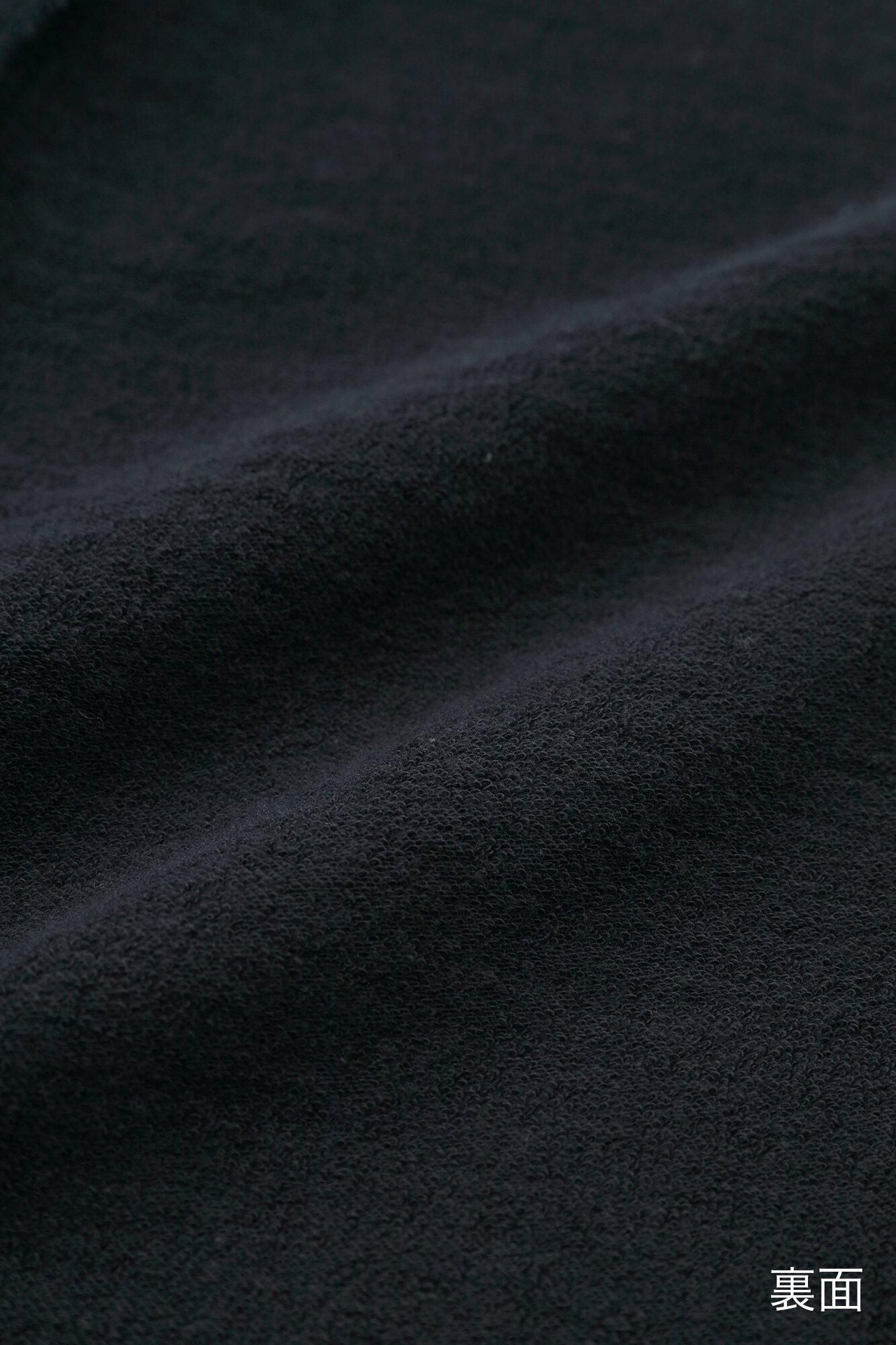 裏毛 窄版細腿褲/影 深藍色