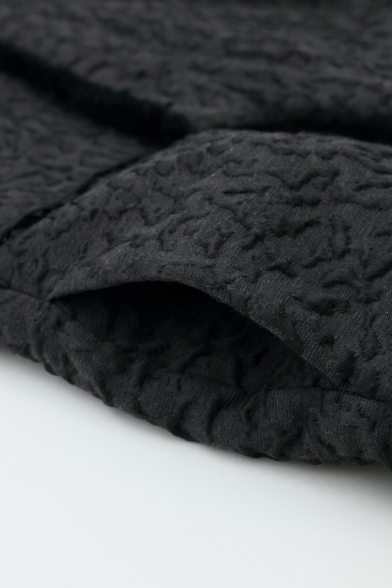 Jacar Fuukure编织X人造皮草肩部服装可逆 /湿羽毛颜色(不锈钢)