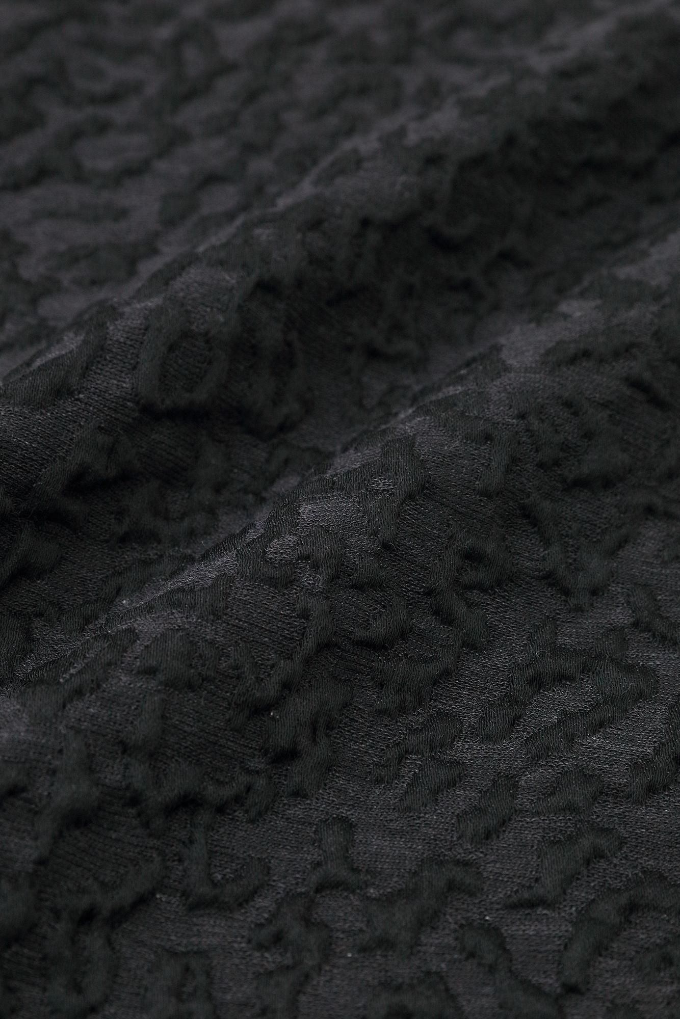 Jacar Fuukure编织X人造皮草肩部服装可逆 /湿羽毛颜色(不锈钢)