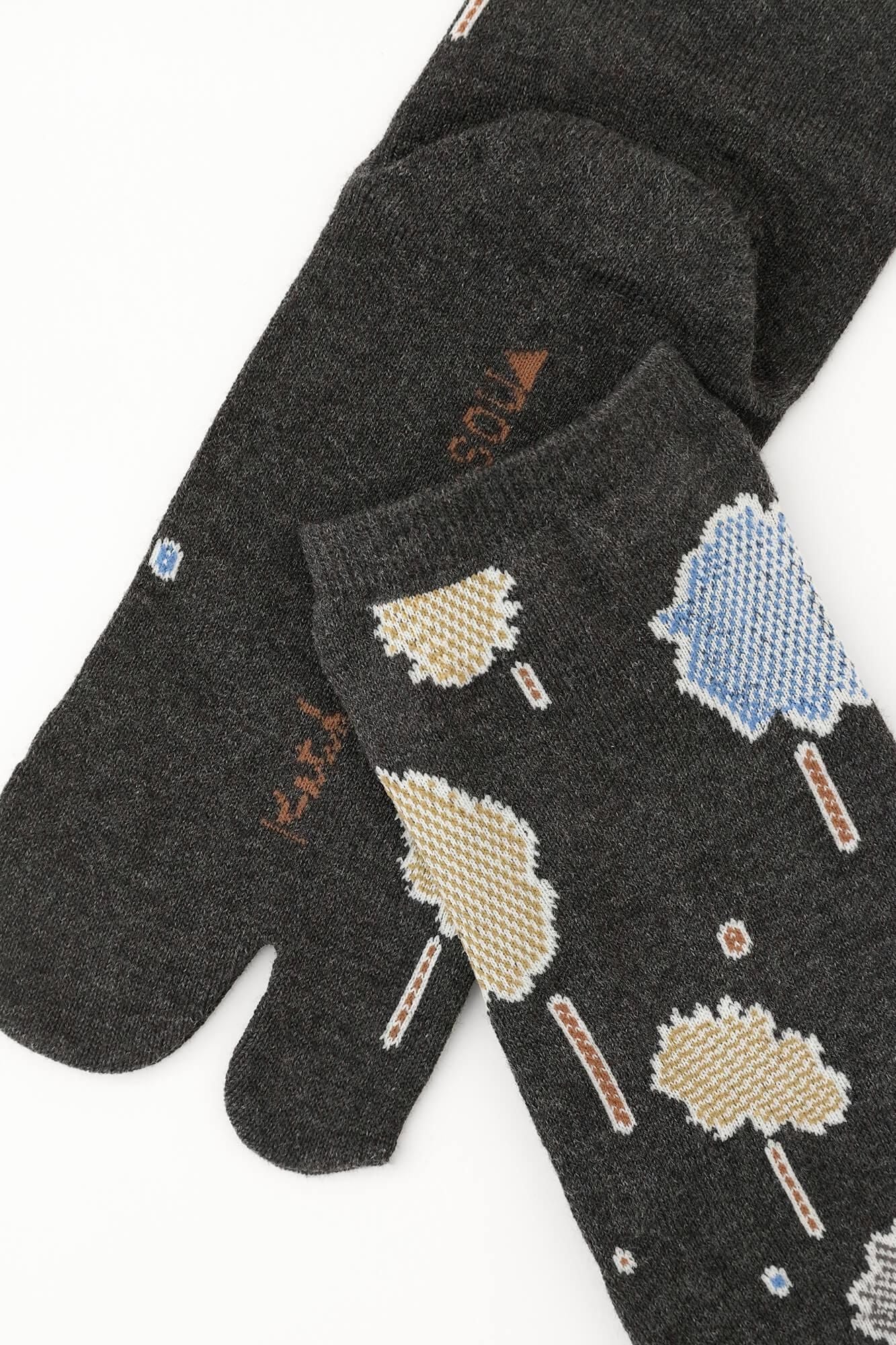 Tabi Socks (Mid-calf)/Fluffy【Men・Women】