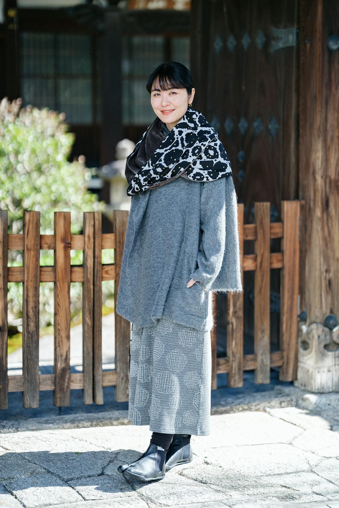 Musselin-Boa-Kragen/Blumendekoration