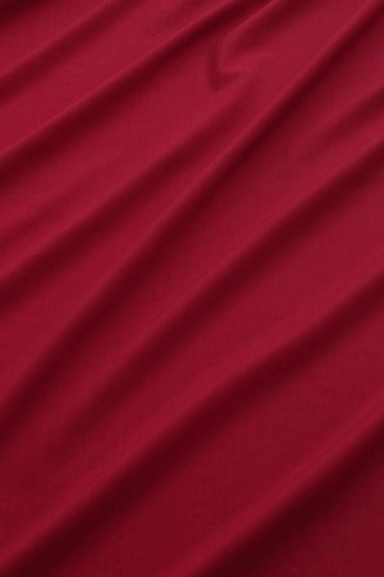 【40%OFF】Imperfect Fabric Sale<Muslin Wool>/ Dark Red