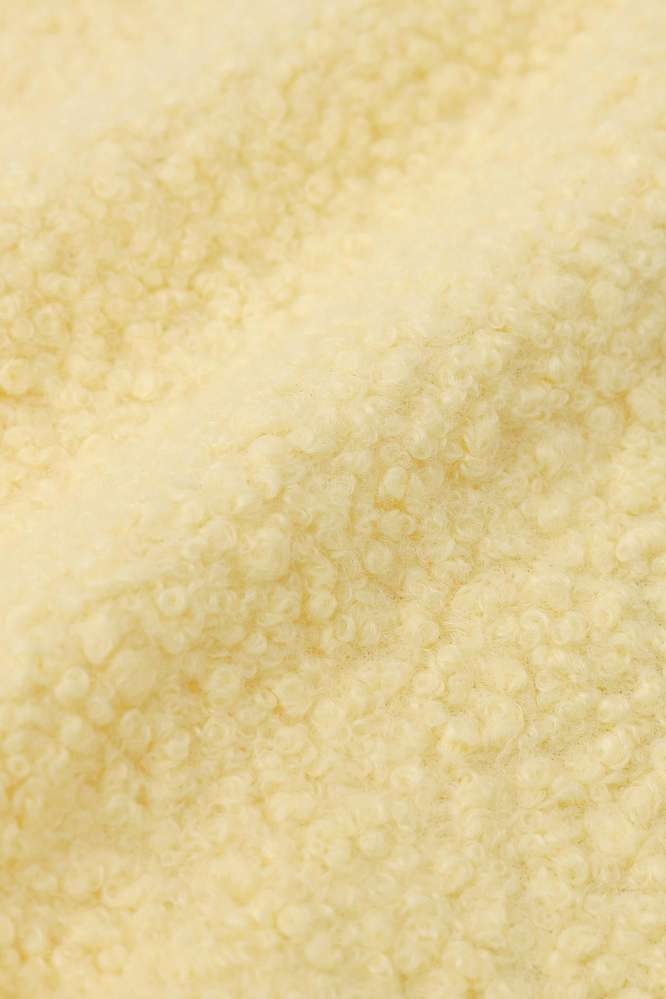 ●ボア ややぐるみ あわせ/うすきいろ