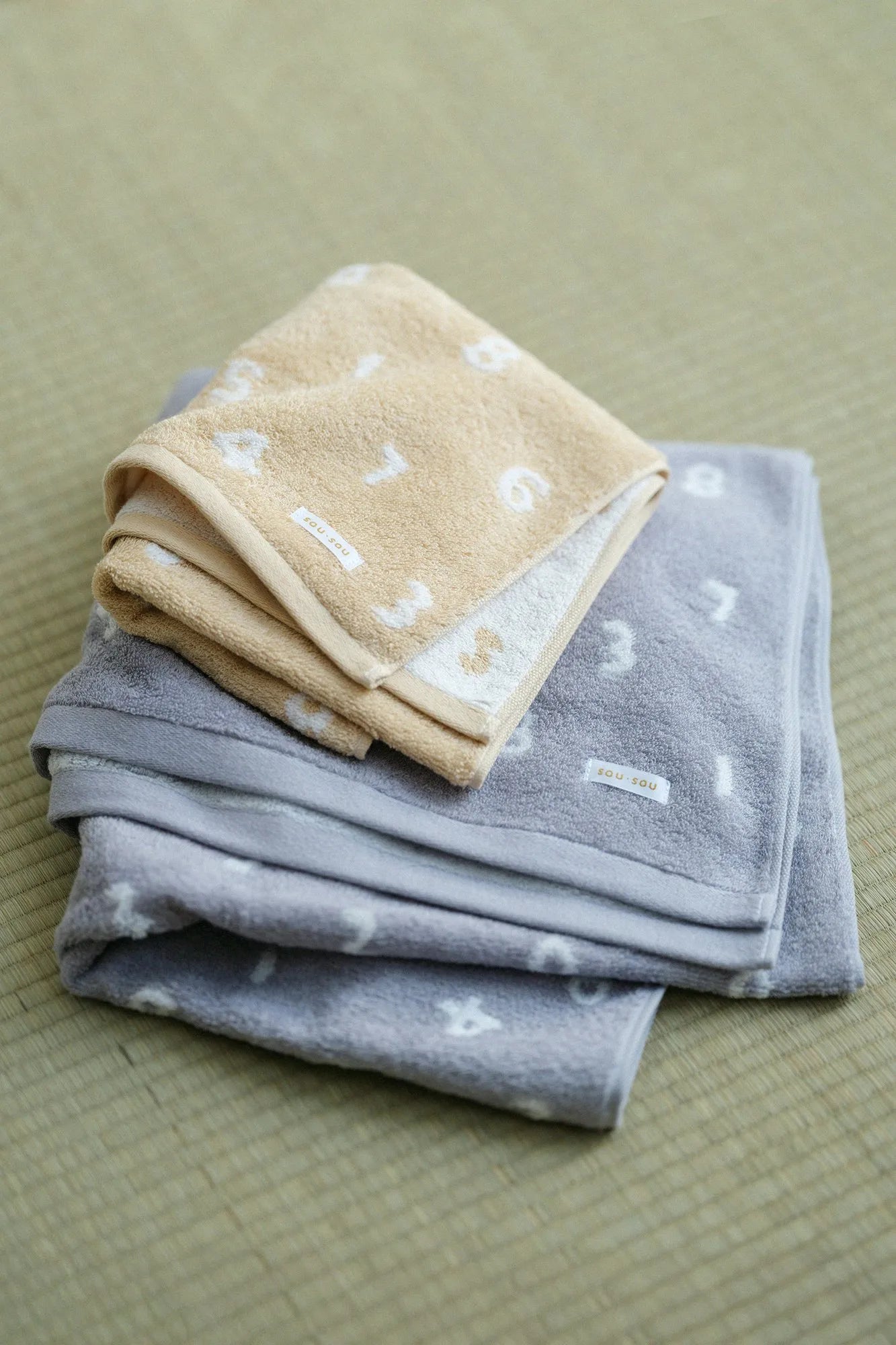 SOU・SOUImabari Handtuch Badetuch/SO-SU-U Dunkle Tinte (Kozumi)