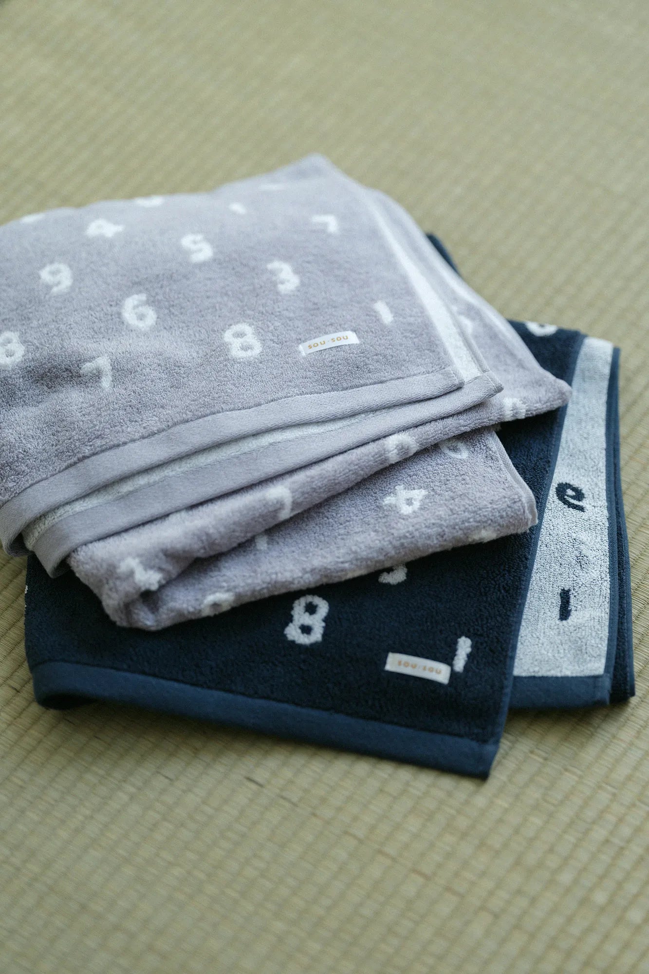 SOU・SOUimabari毛巾浴巾/so-su-u深色墨水(kozumi)