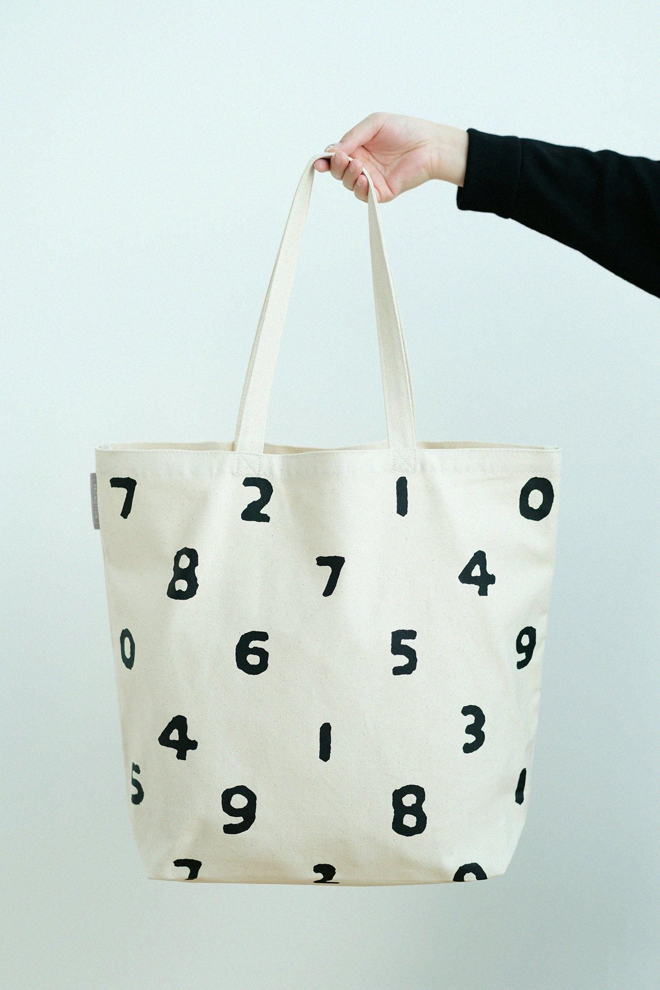 PROMOTION キャンバストートL/SO-SU-U 生成(きなり)×濡羽色(ぬればいろ)