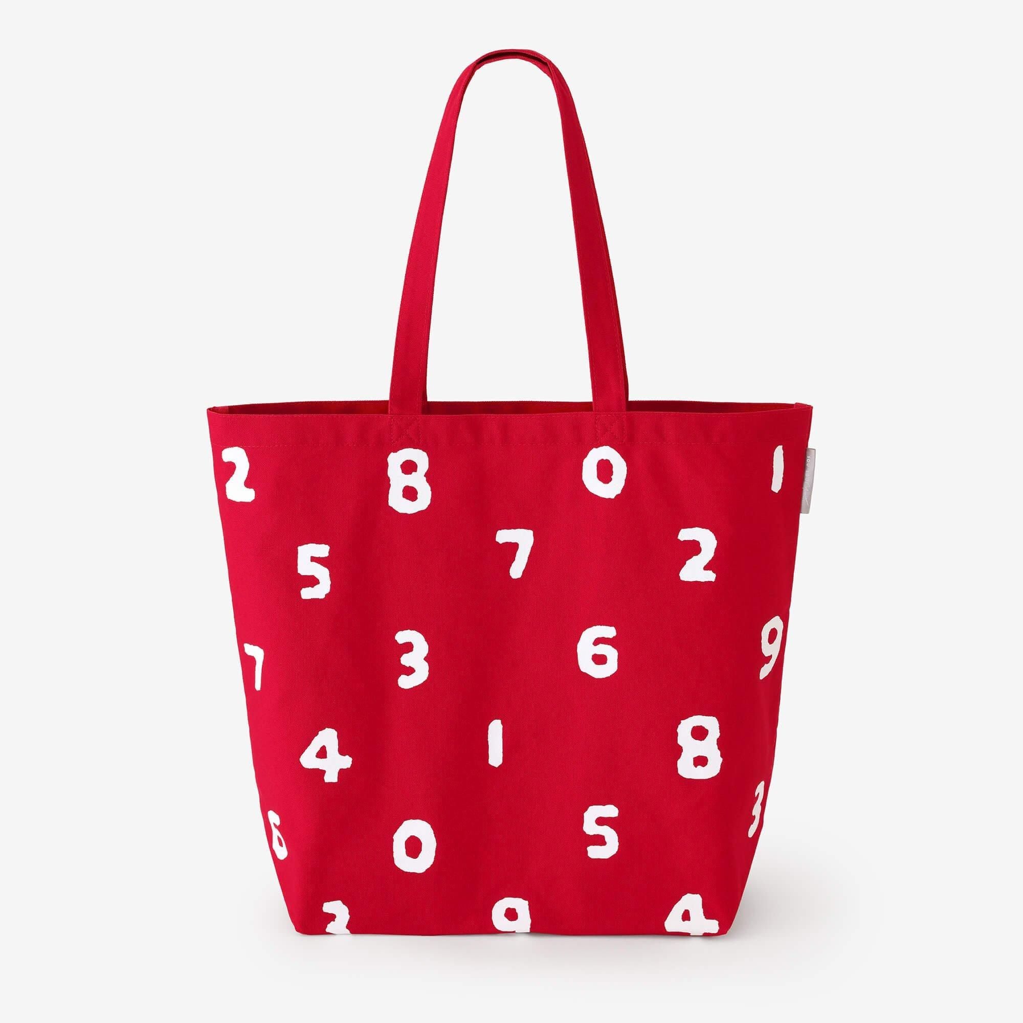 AKTION Canvas-Tasche L/SO-SU-U Tiefes Scharlachrot (Kokihiiro) x Tsukumo